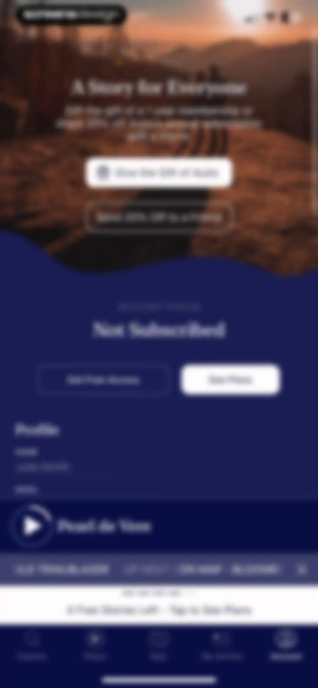 Autio: Road Trip & Travel App screen 33