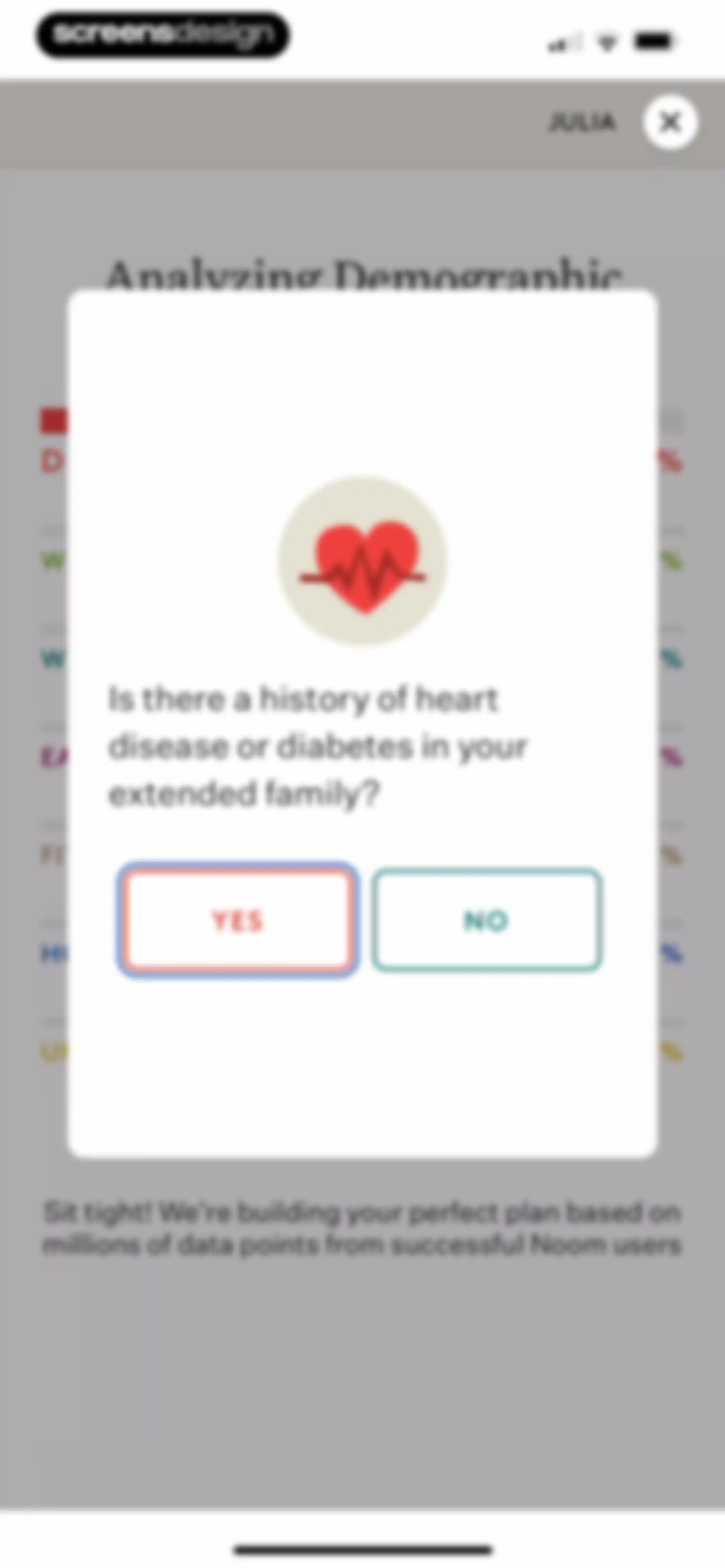 Noom Weight Loss, Food Tracker screen 91
