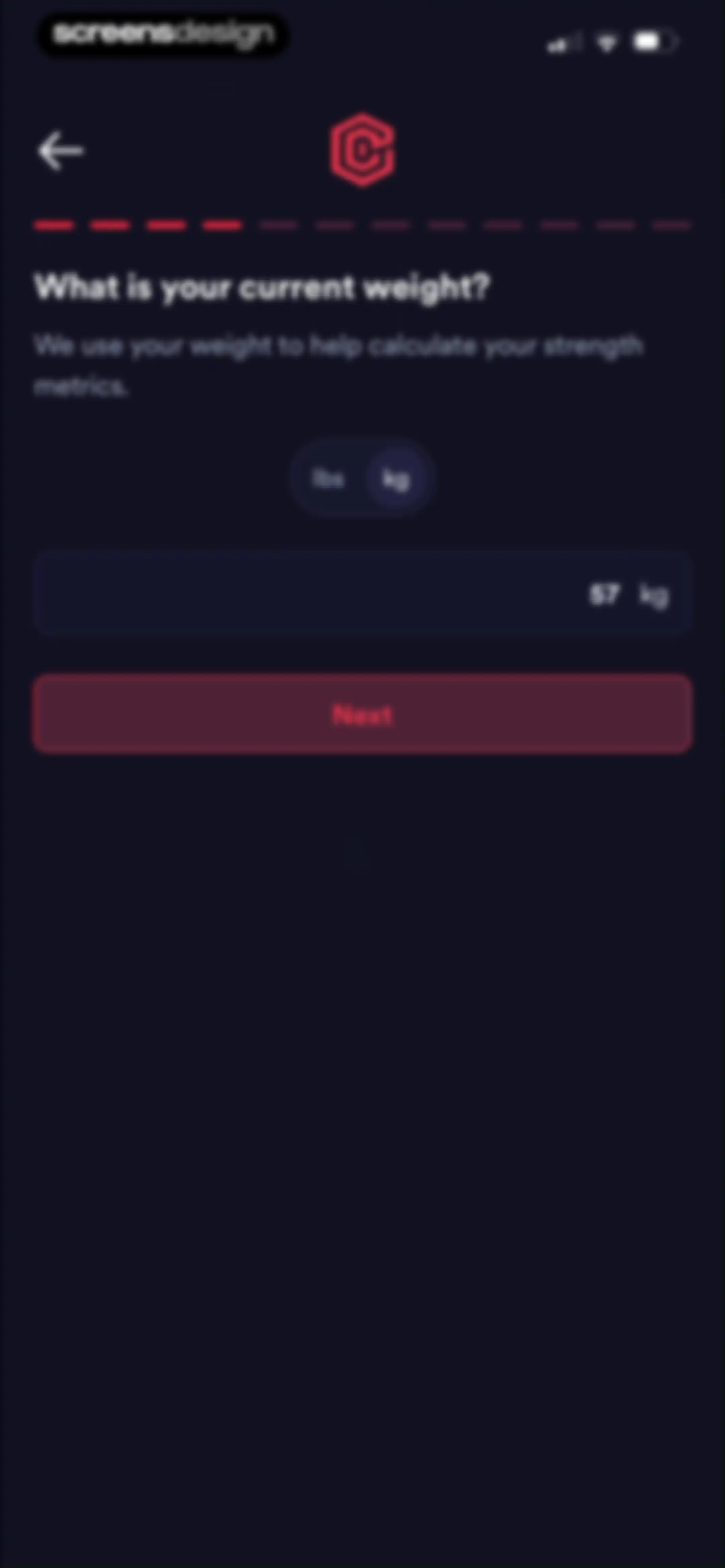 Caliber: Strength Training screen 10