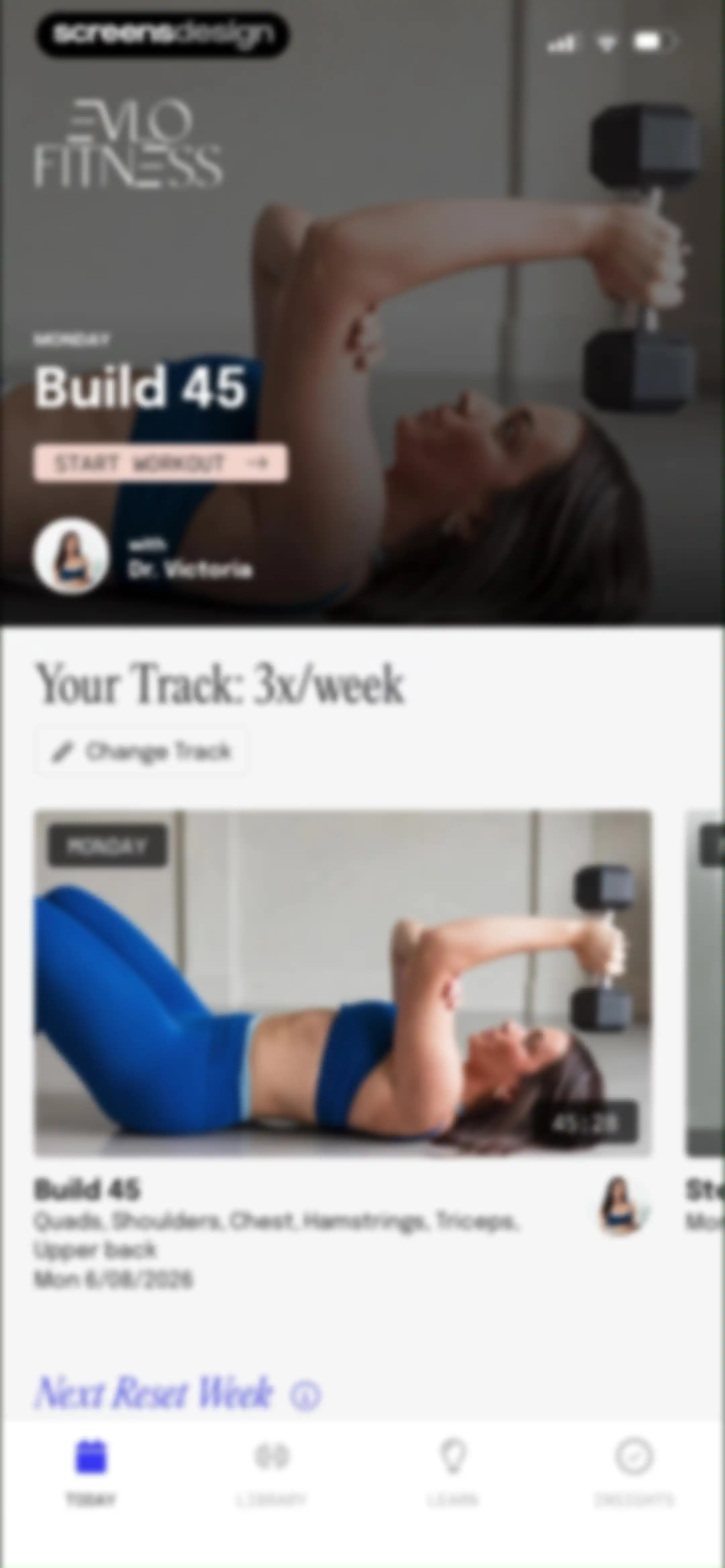 Evlo Fitness screen 44