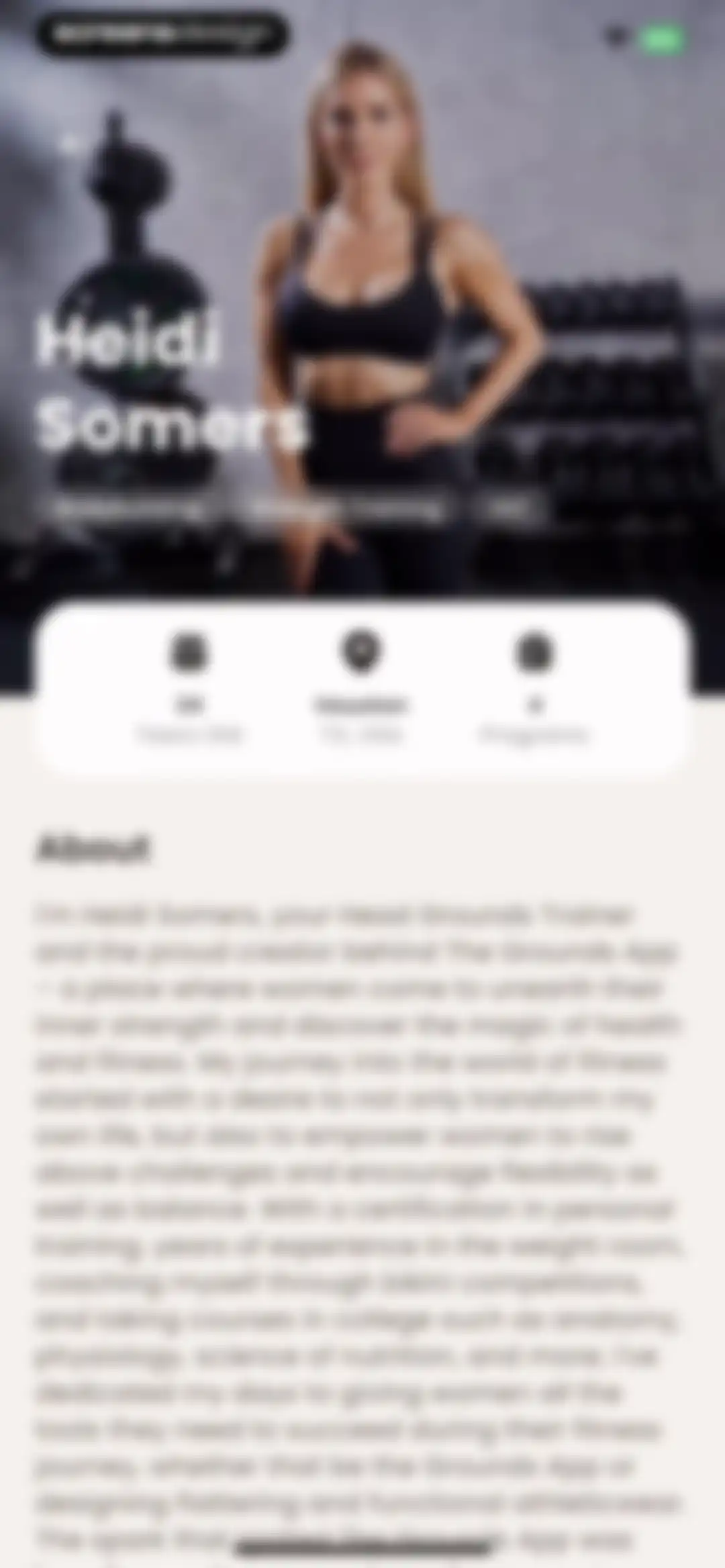 Grounds: Fitness App For Women screen 31