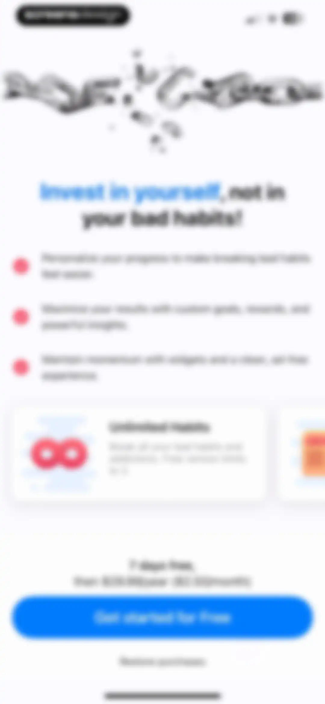 Quitzilla: Quit Tracker screen 11