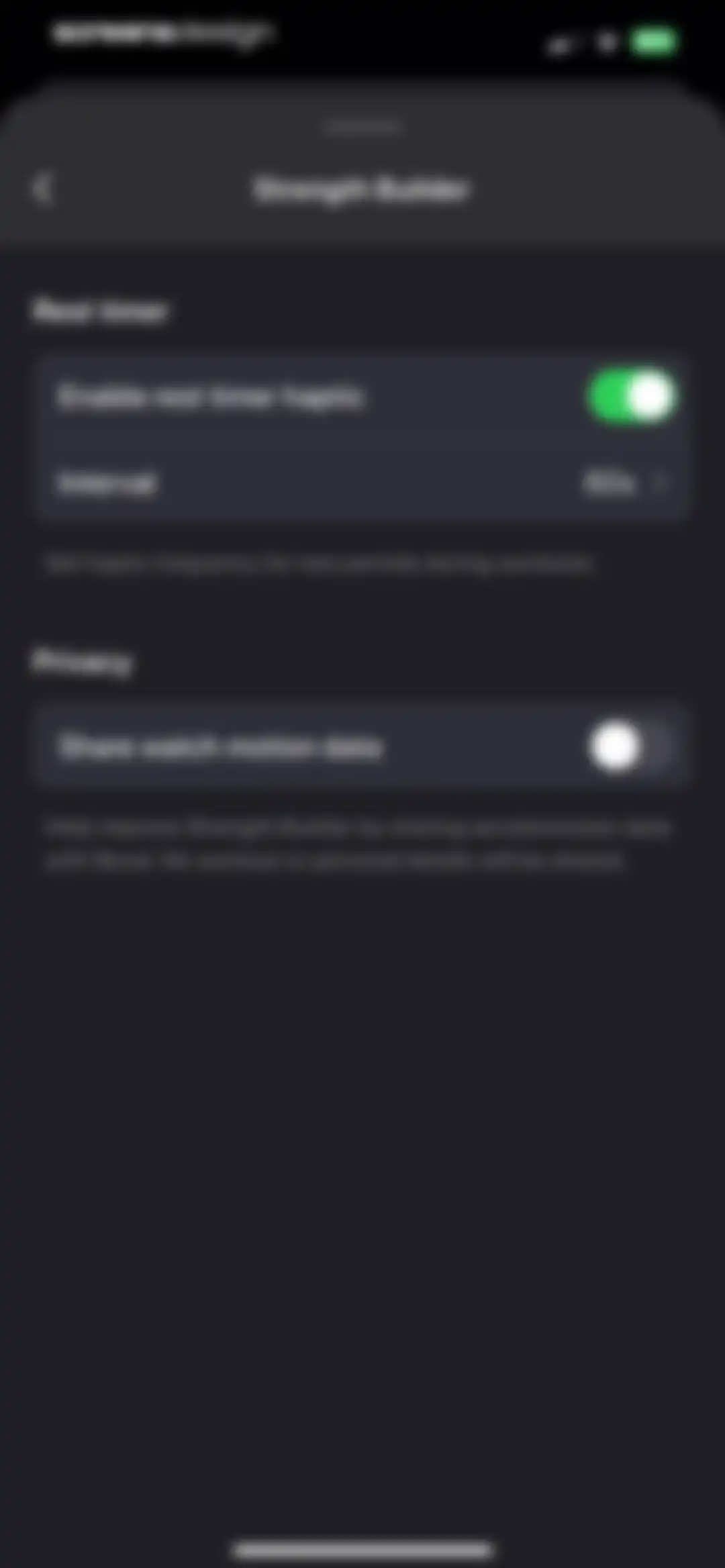 Bevel: AI Health Coach screen 218