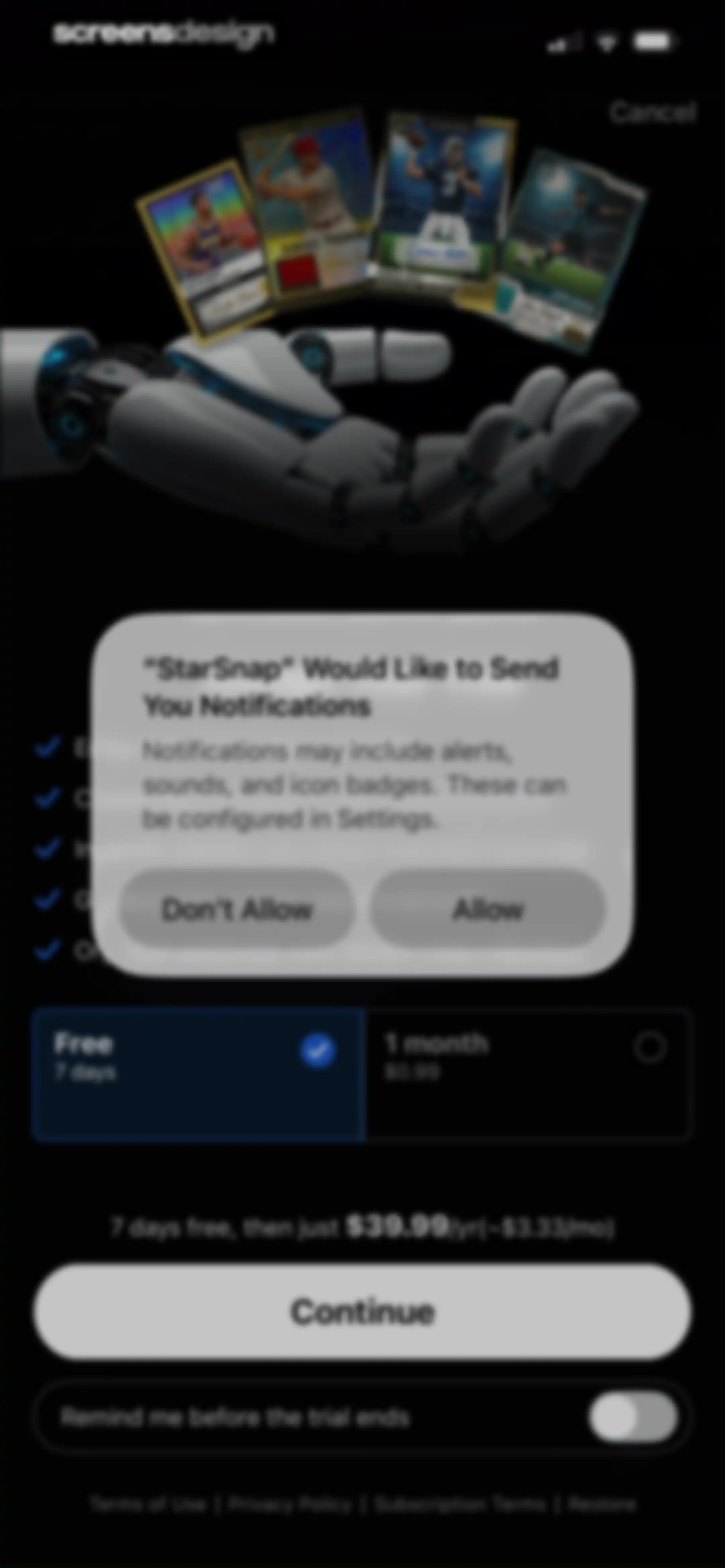 StarSnap: Sports Card Scanner screen 16