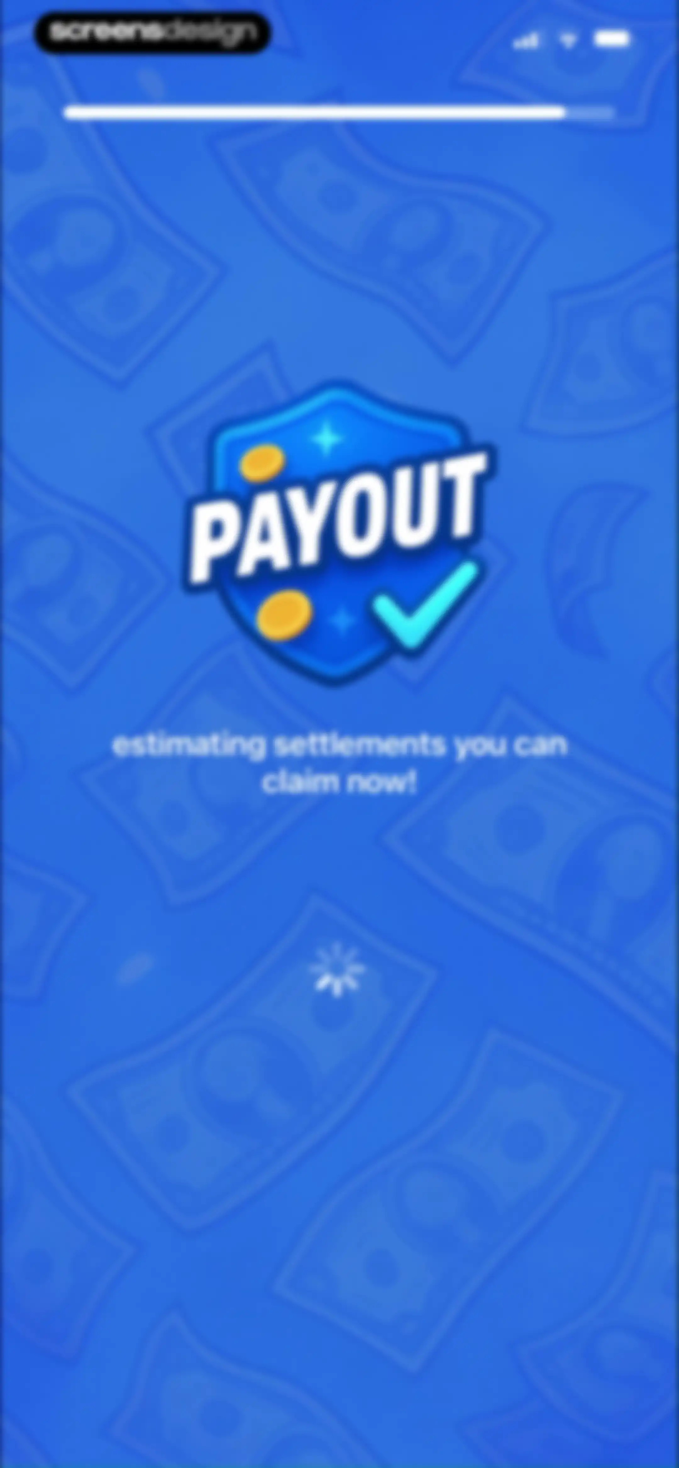 Payout: Claim Class Actions screen 16
