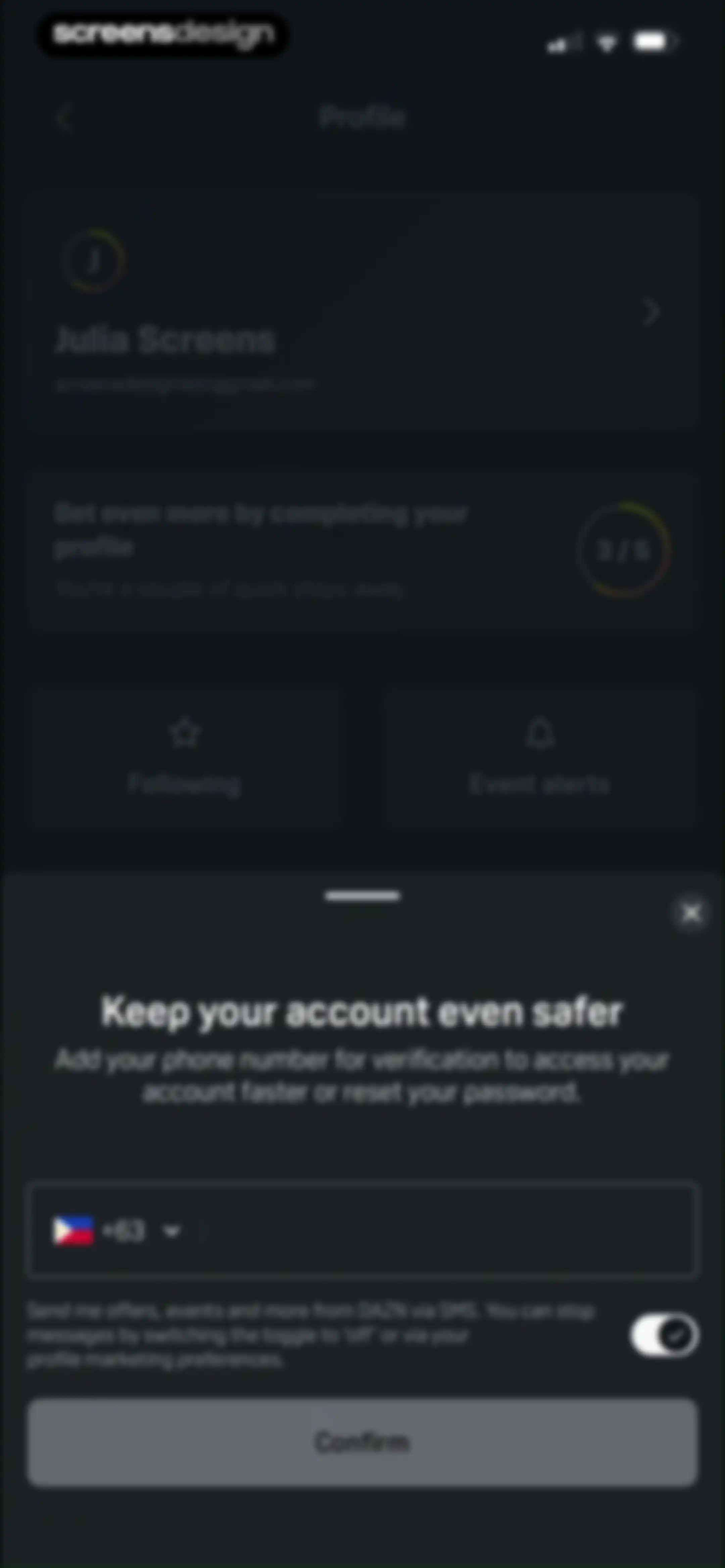 DAZN: Stream Live Sports screen 91