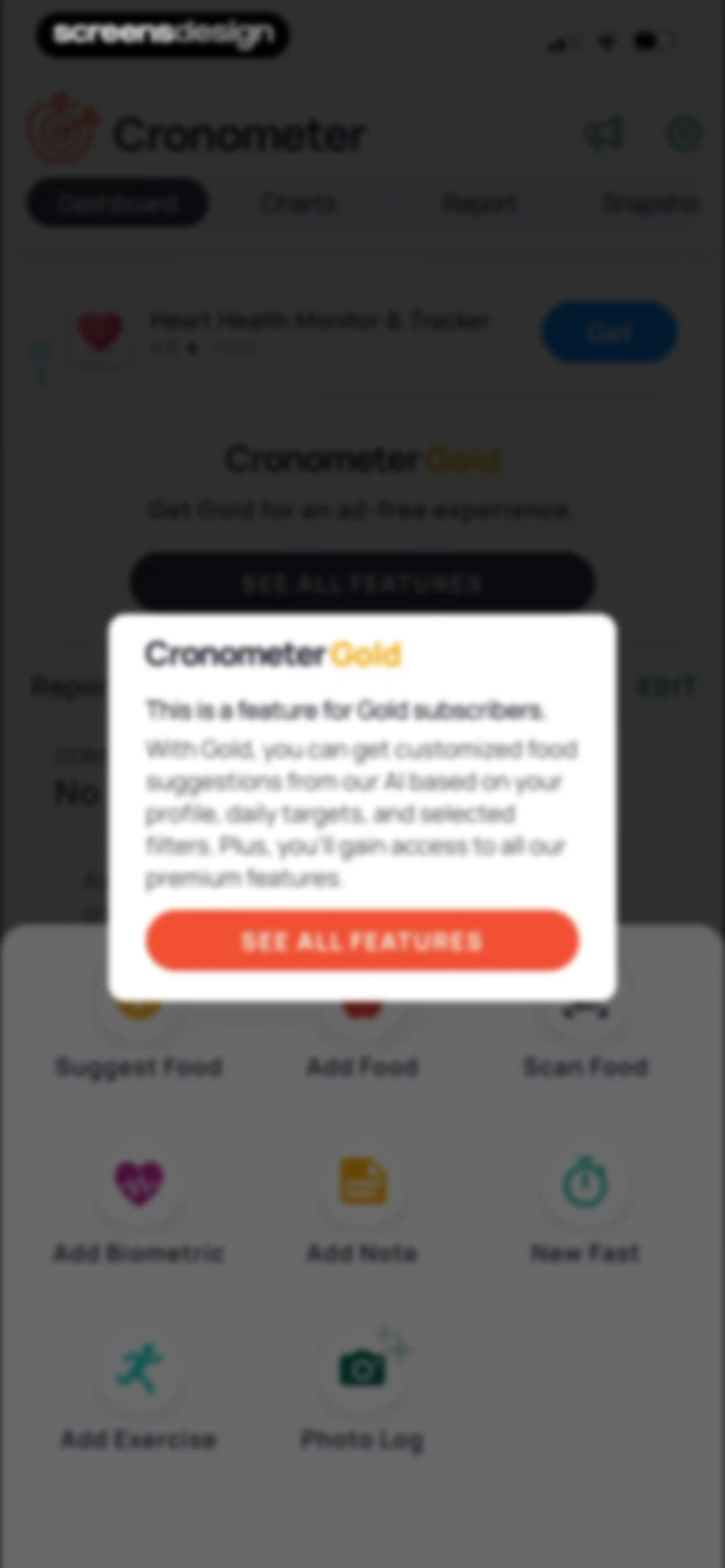 Cronometer: Calorie Counter screen 27