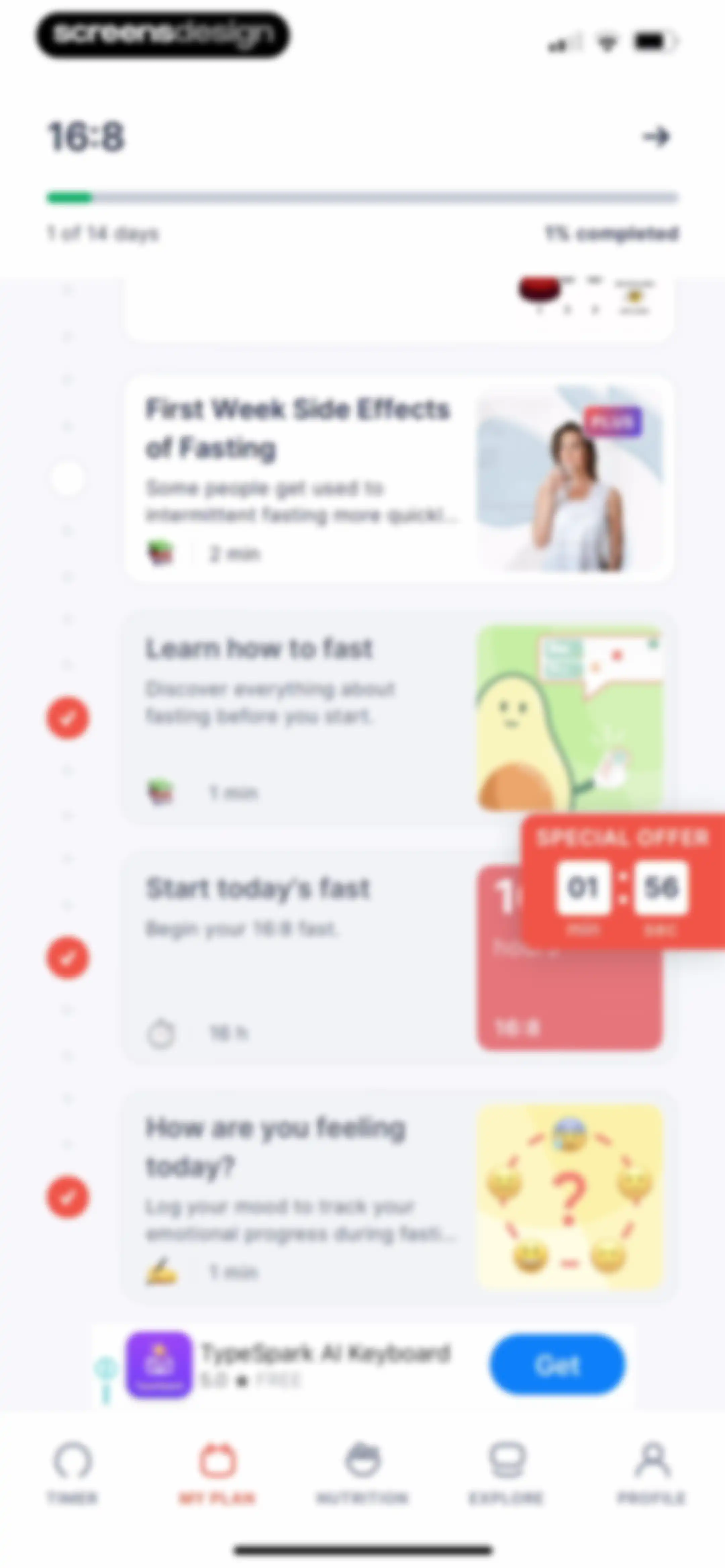 Kompanion: Weight Loss Plan screen 186