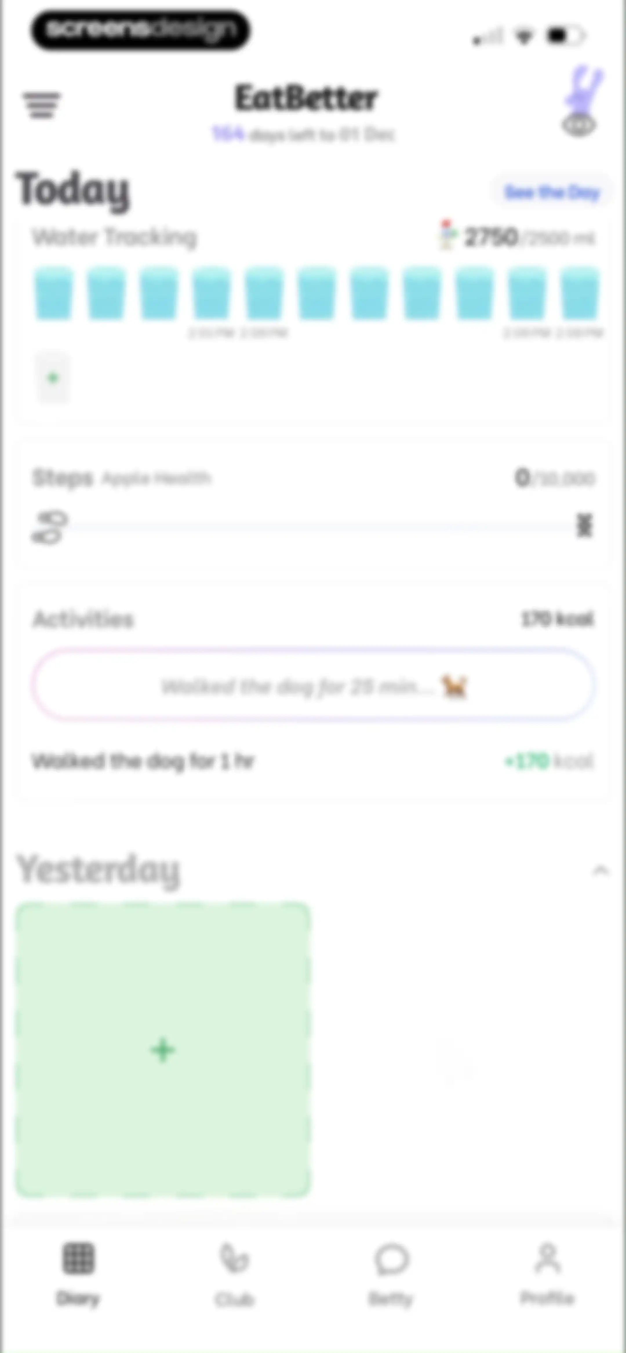 EatBetter: AI Food Journal screen 119