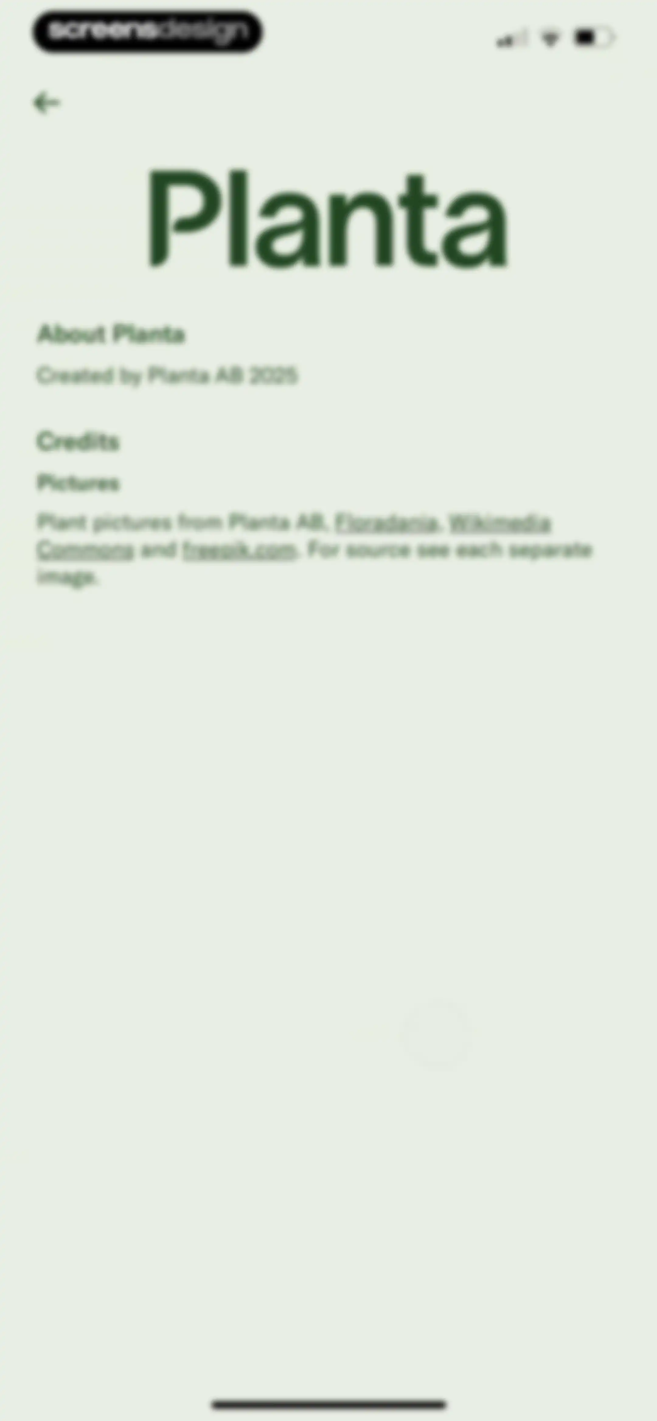 Planta: Plant & Garden Care screen 252