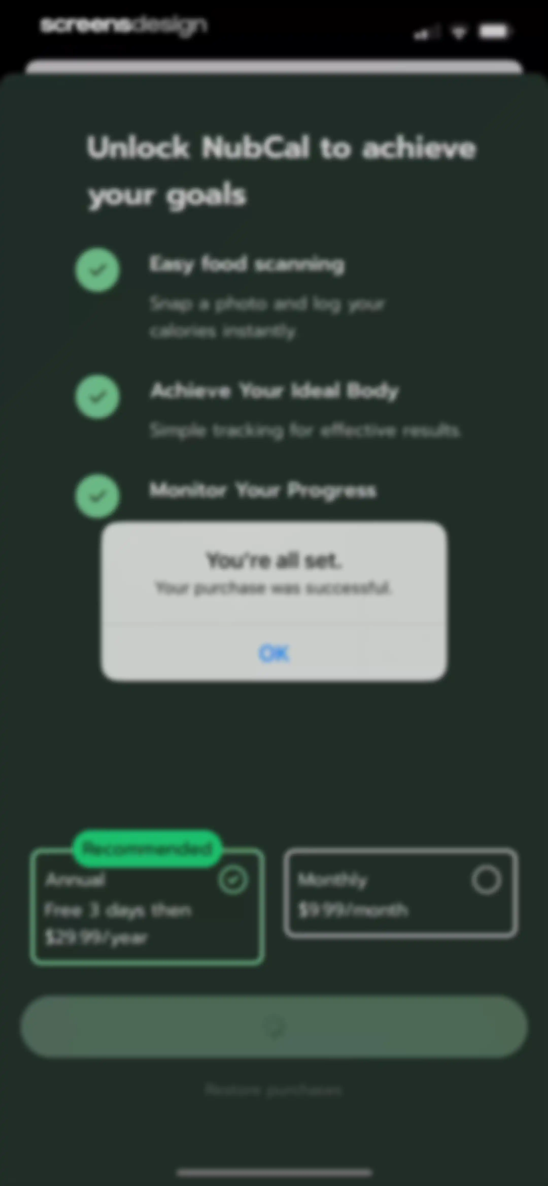 NubCal: AI Calorie Counter screen 28