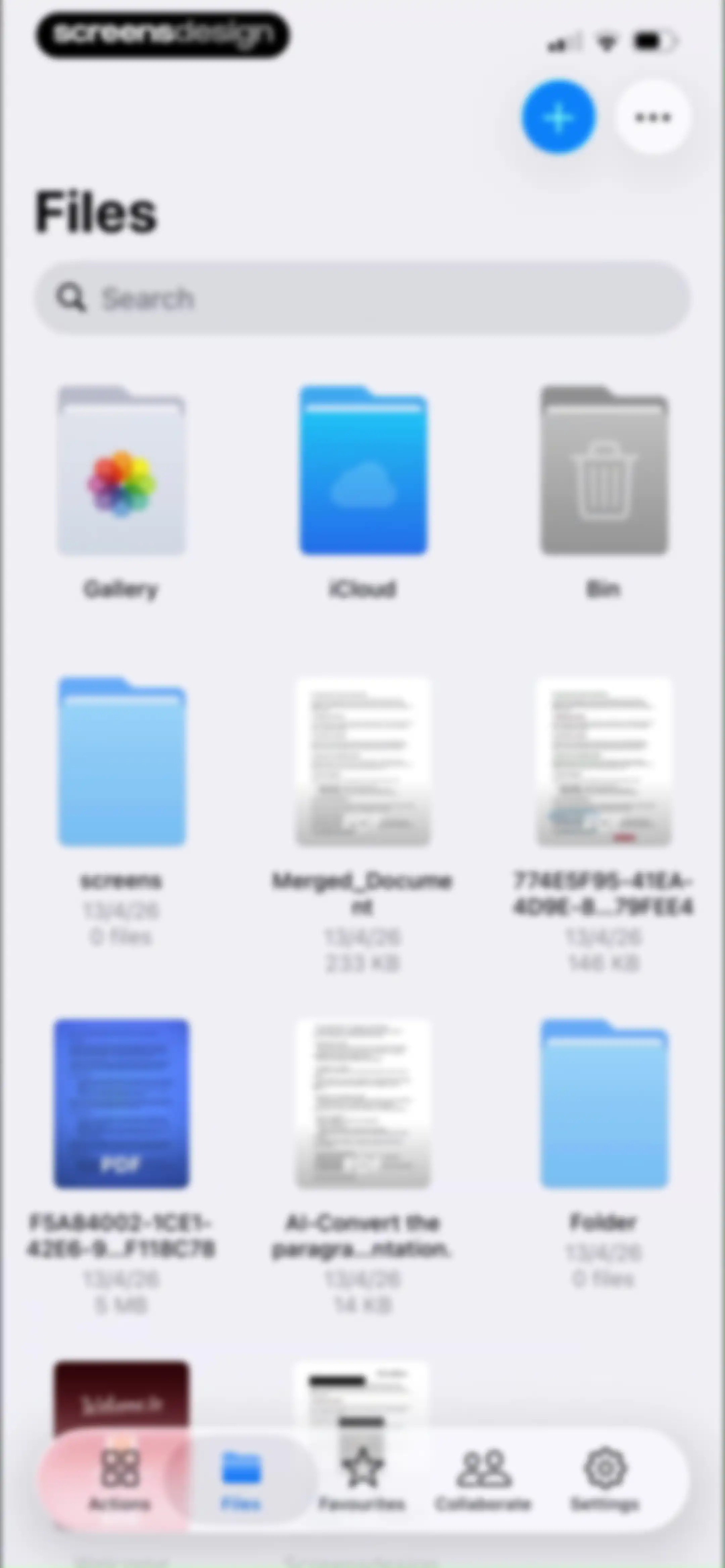 PDF Editor ® screen 104