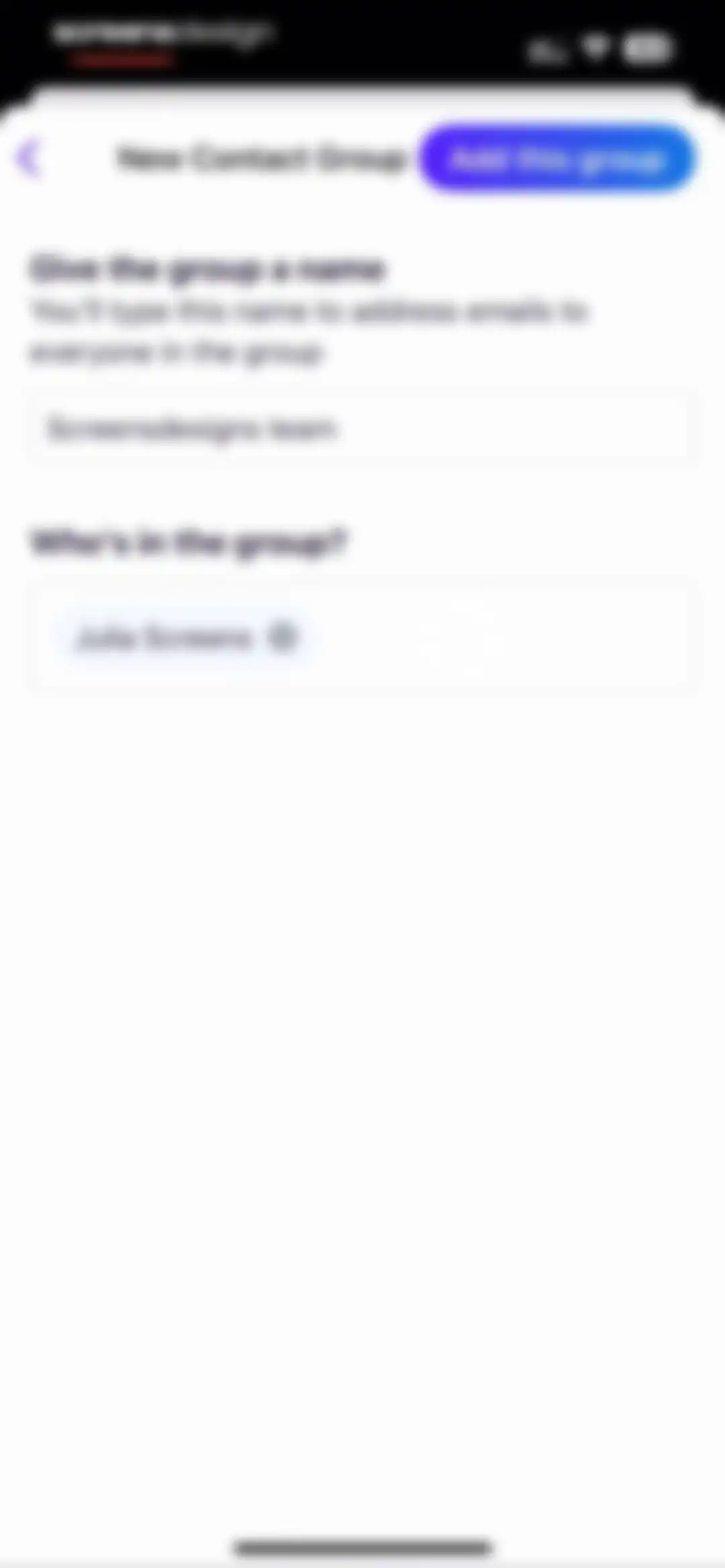 HEY Email screen 146
