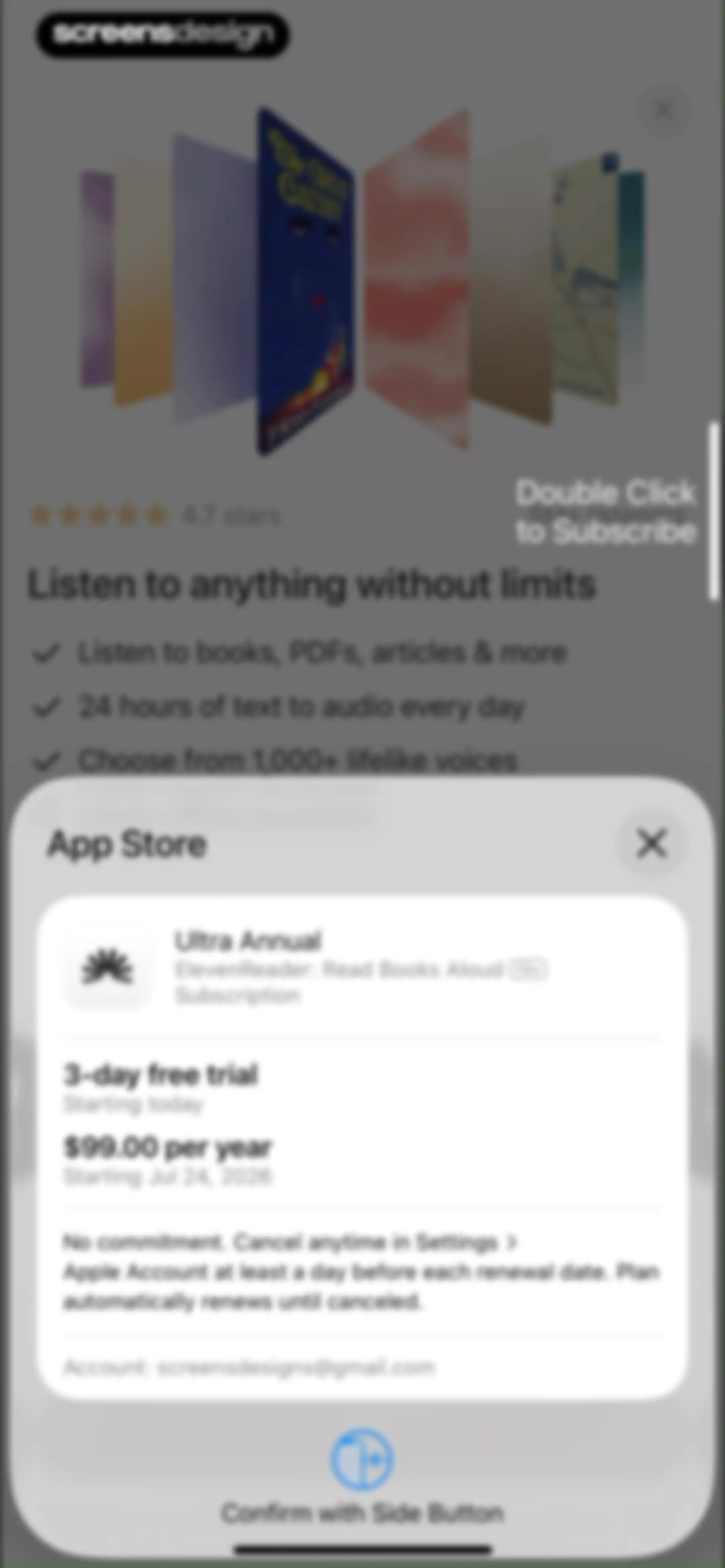 ElevenReader: Read Books Aloud screen 15