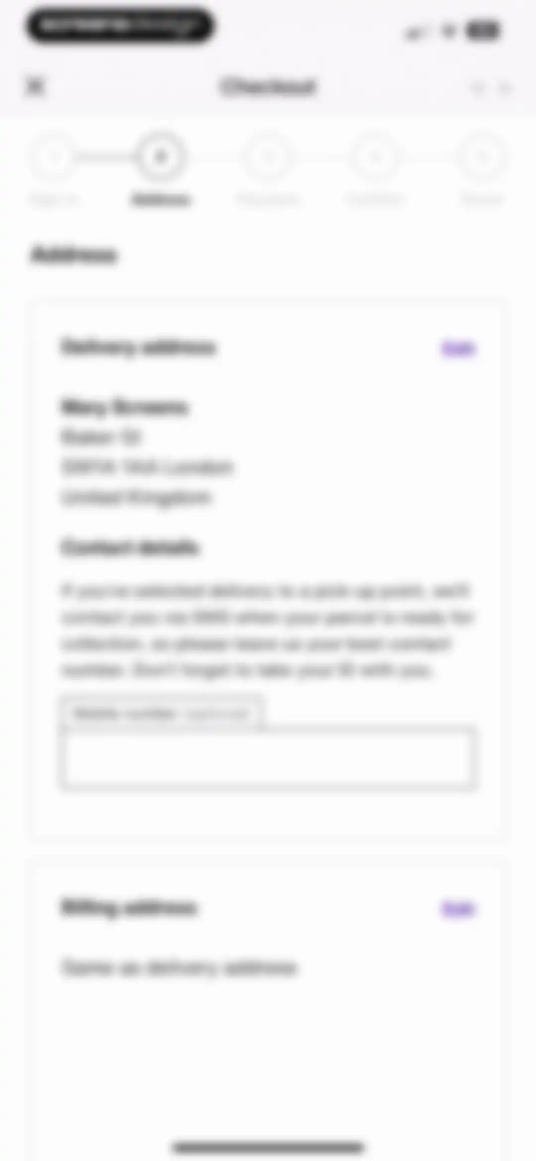 Zalando – Online fashion screen 123