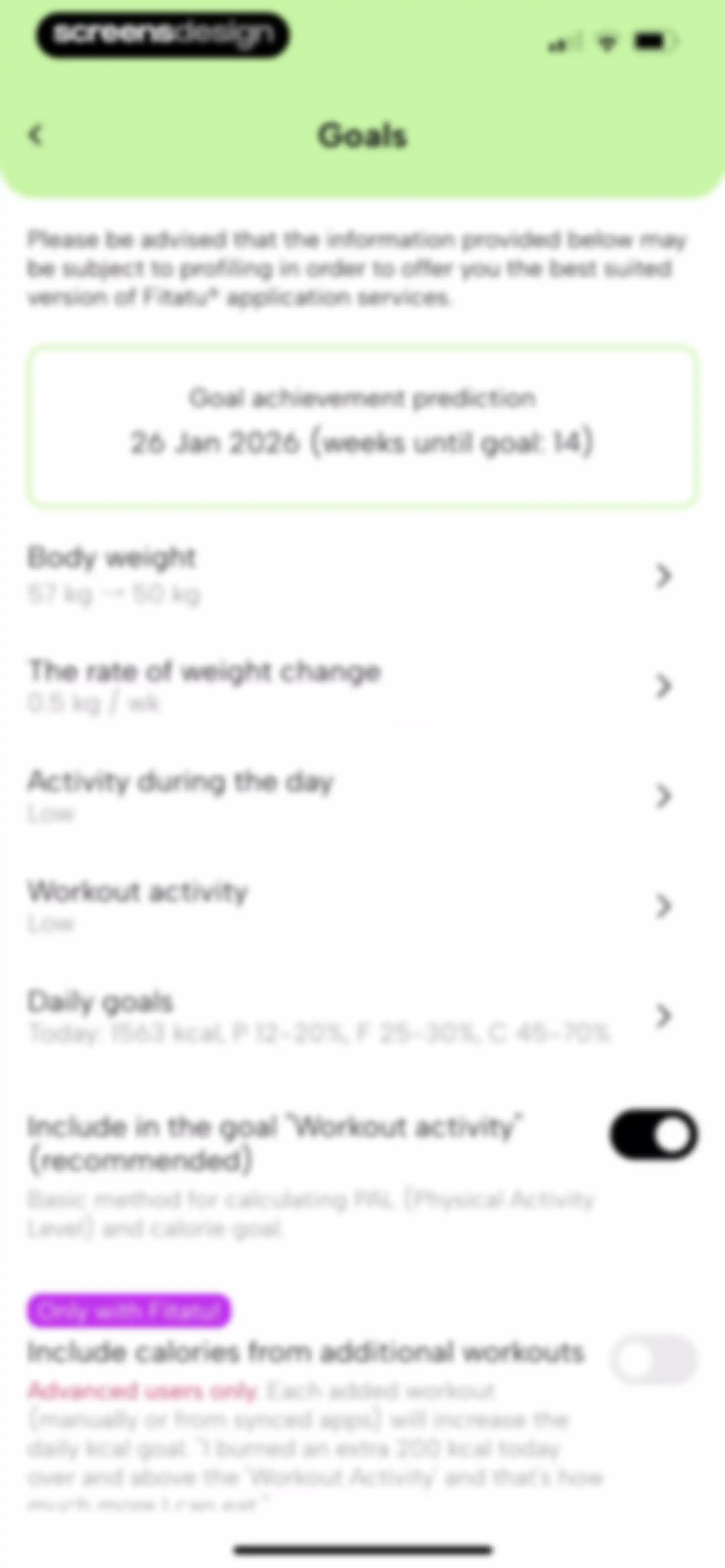 Fitatu AI Calorie Counter screen 140