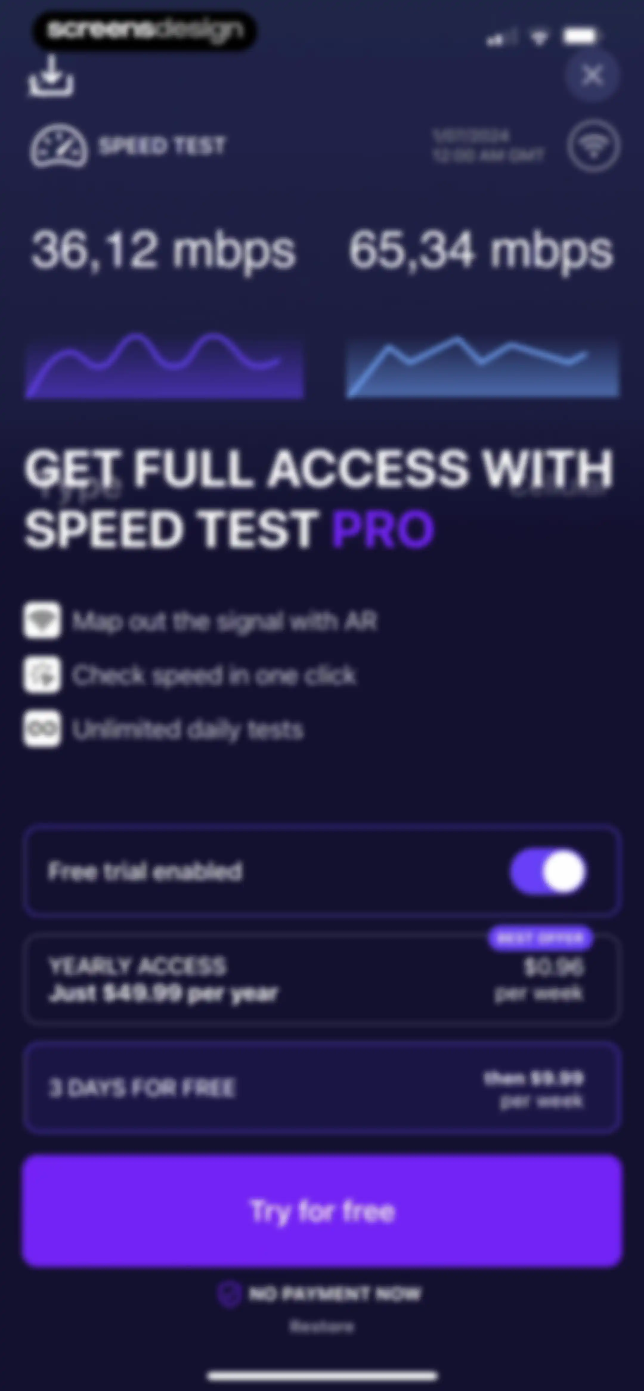 Speed Test & Wifi Analyzer + screen 10