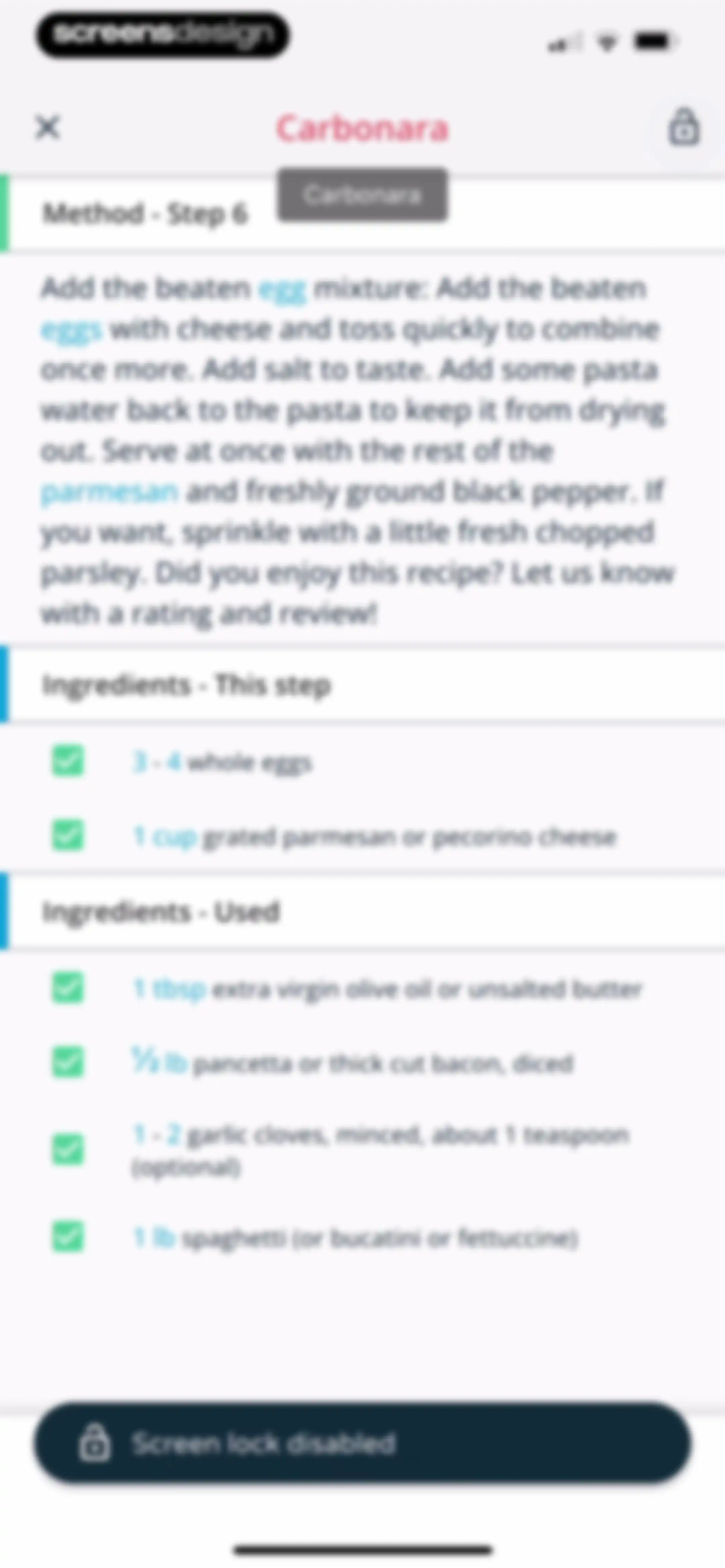 Stashcook: Recipe Keeper screen 78
