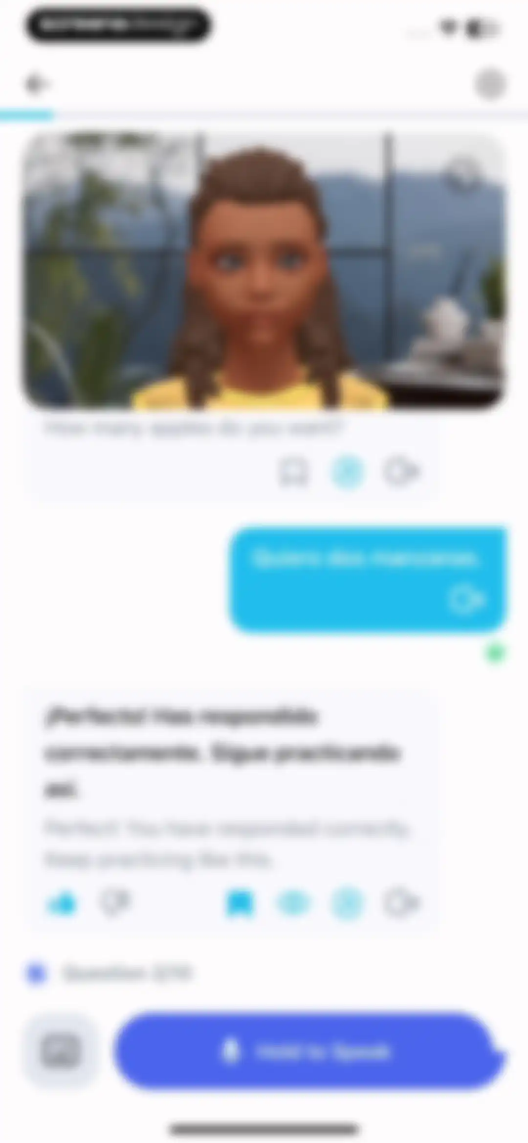 Hablo: Speak & Learn English screen 60