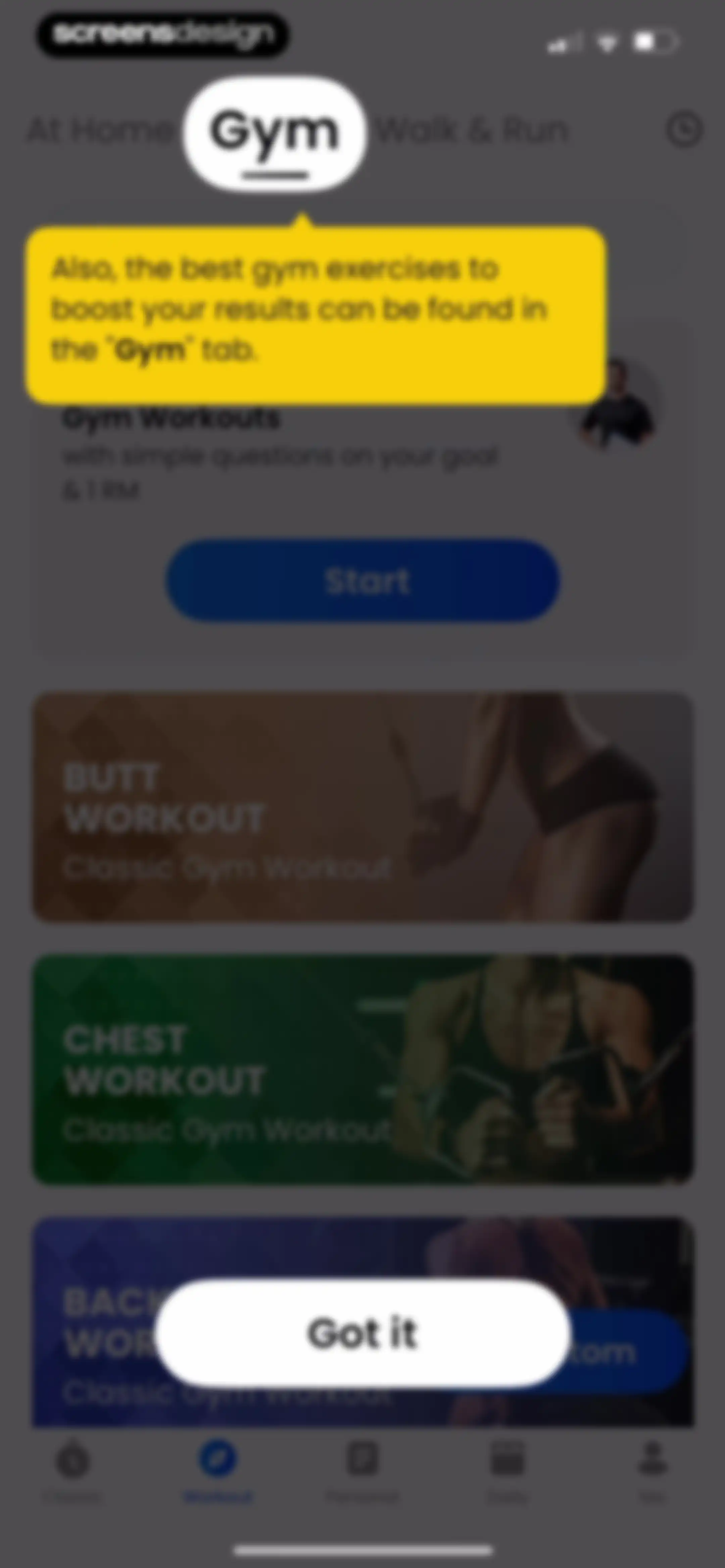 Home Workout - No Equipments screen 219