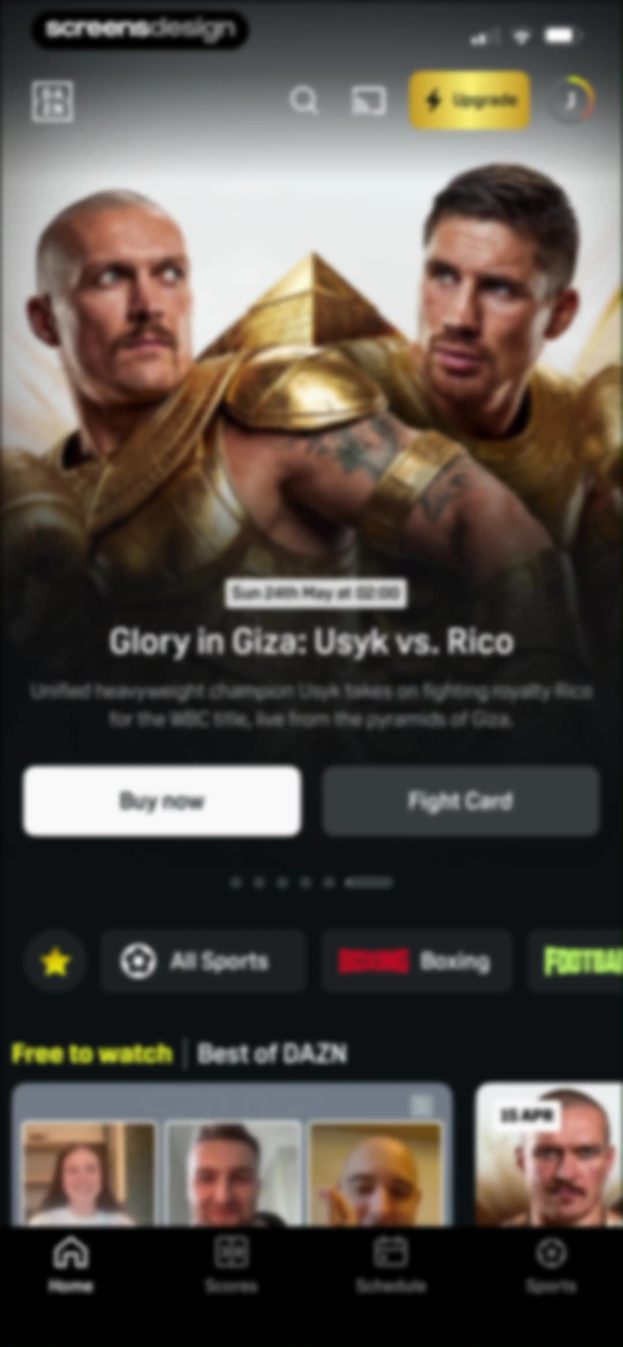 DAZN: Stream Live Sports screen 22