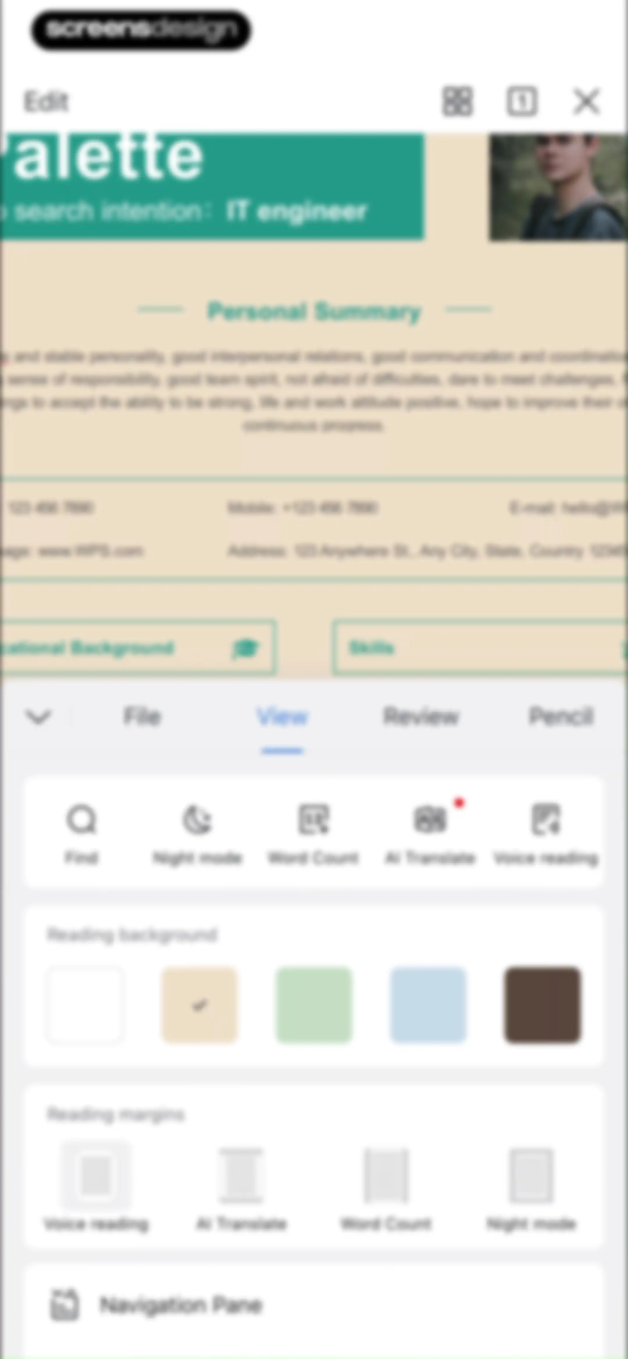 WPS Office-AI Doc, PDF, Sheet screen 37