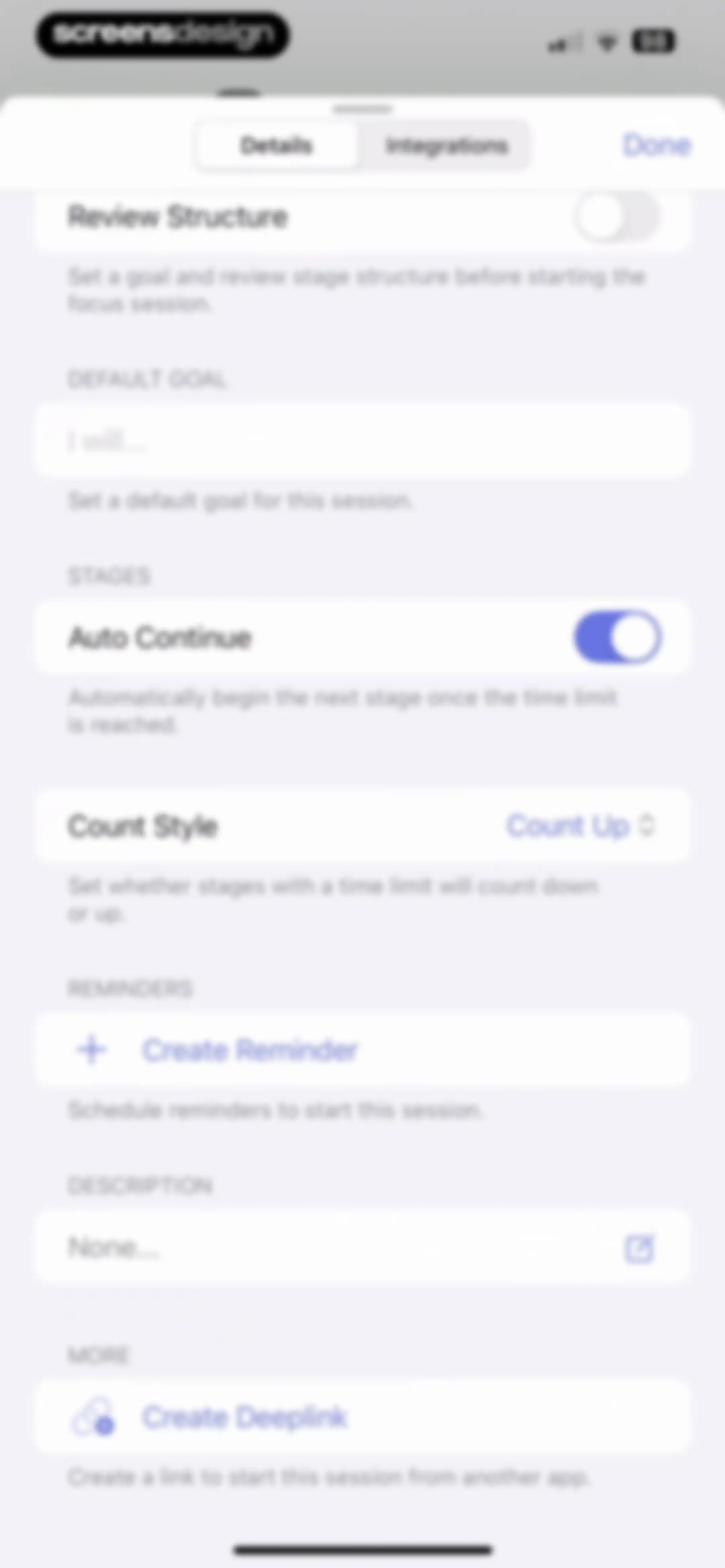 Focused Work - Pomodoro Timer screen 77