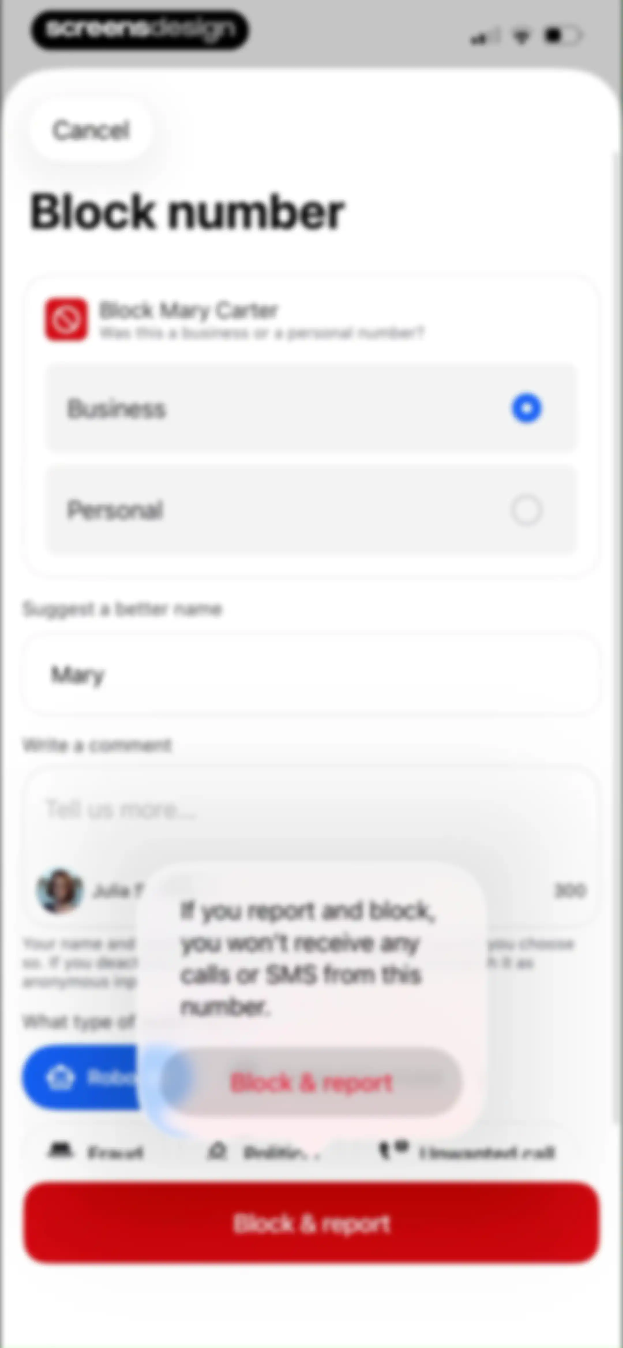 Truecaller: Premium Caller ID screen 66