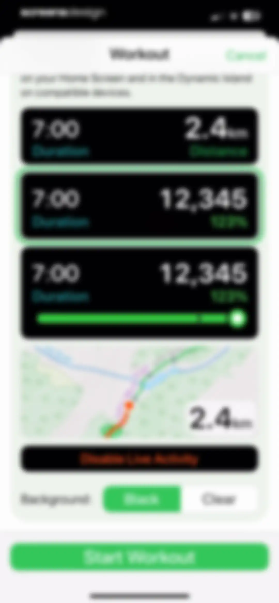 Pedometer++ screen 36