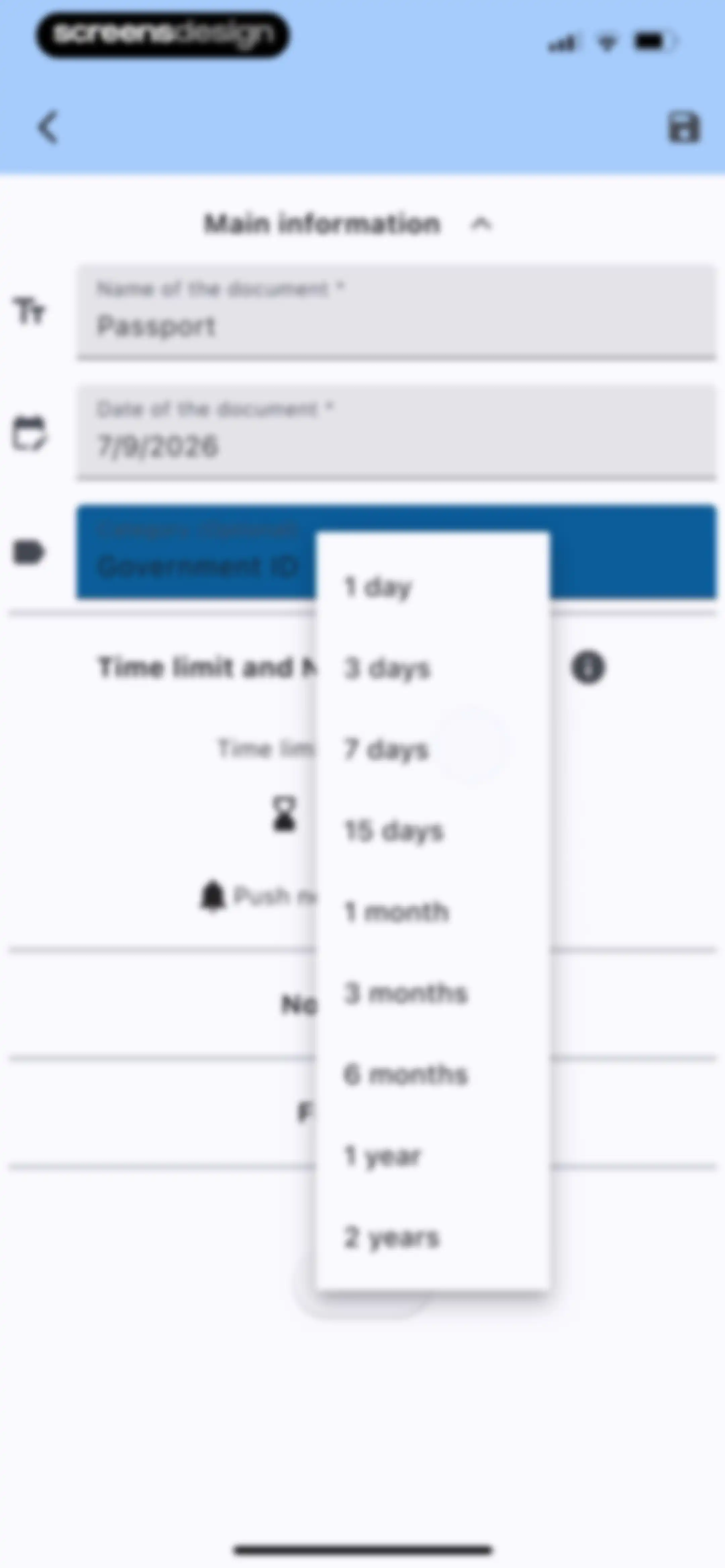 ExpiNotif: Expiration dates screen 13