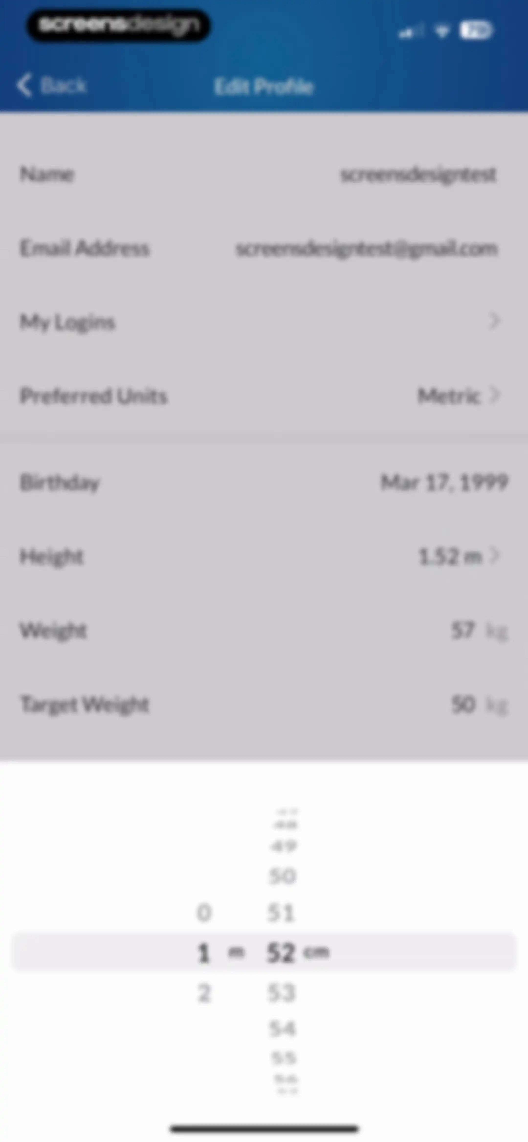 MacrosFirst - Macro Tracker screen 128