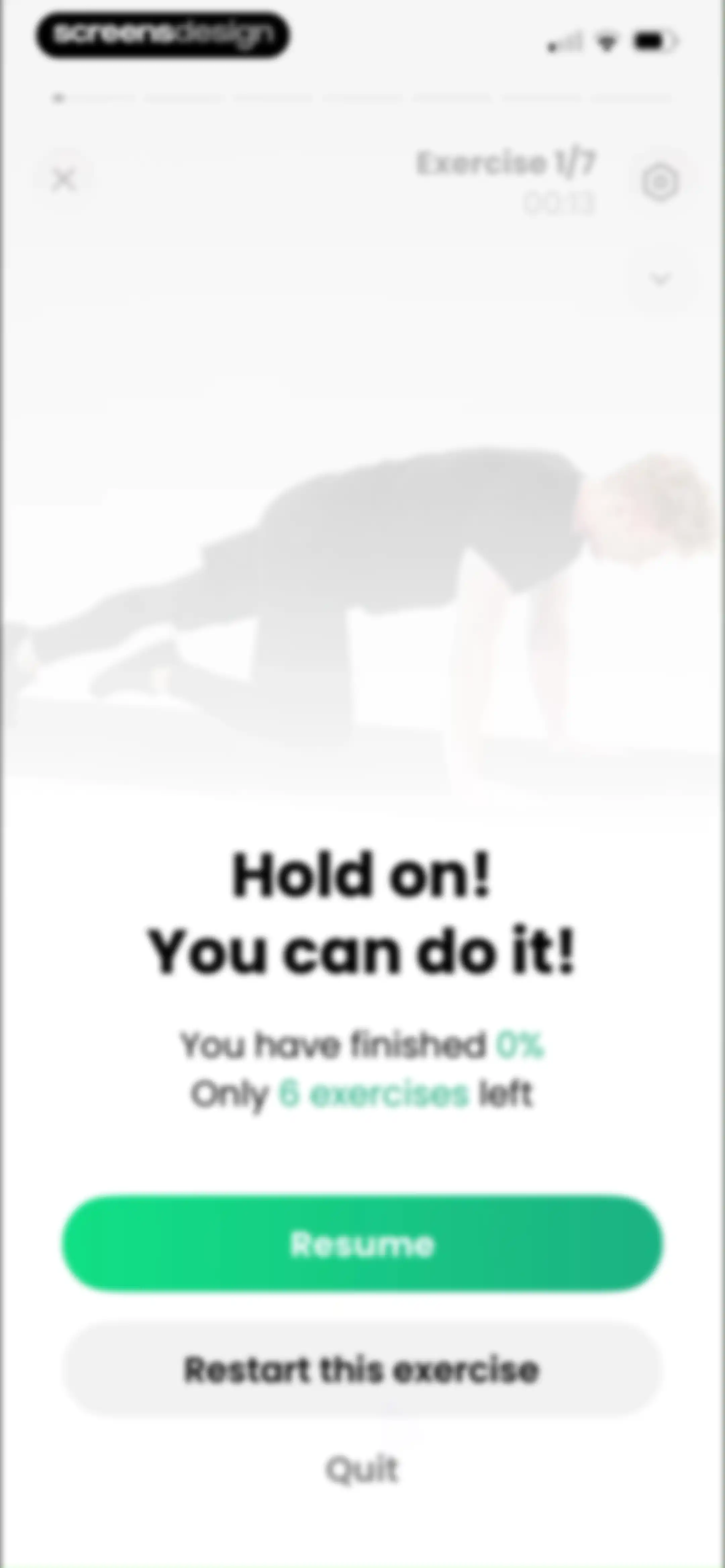 Lose Weight for Men at Home screen 76