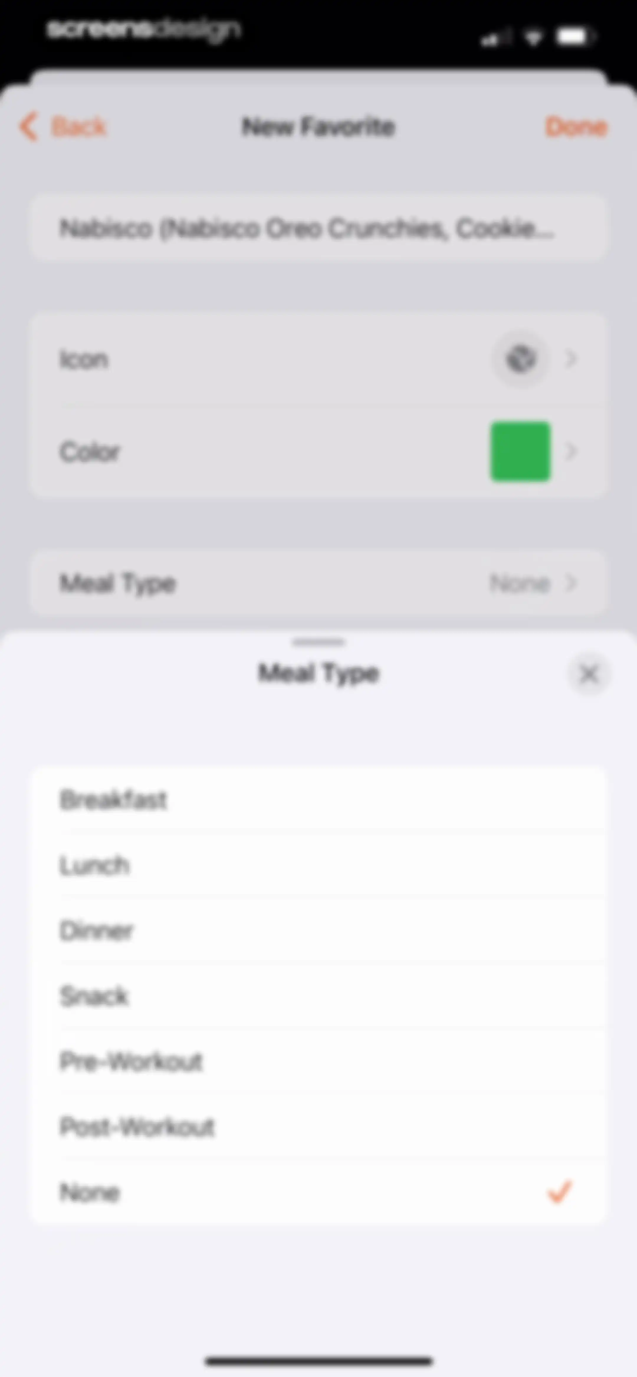 Nutrition Tracker: Foodnoms screen 69