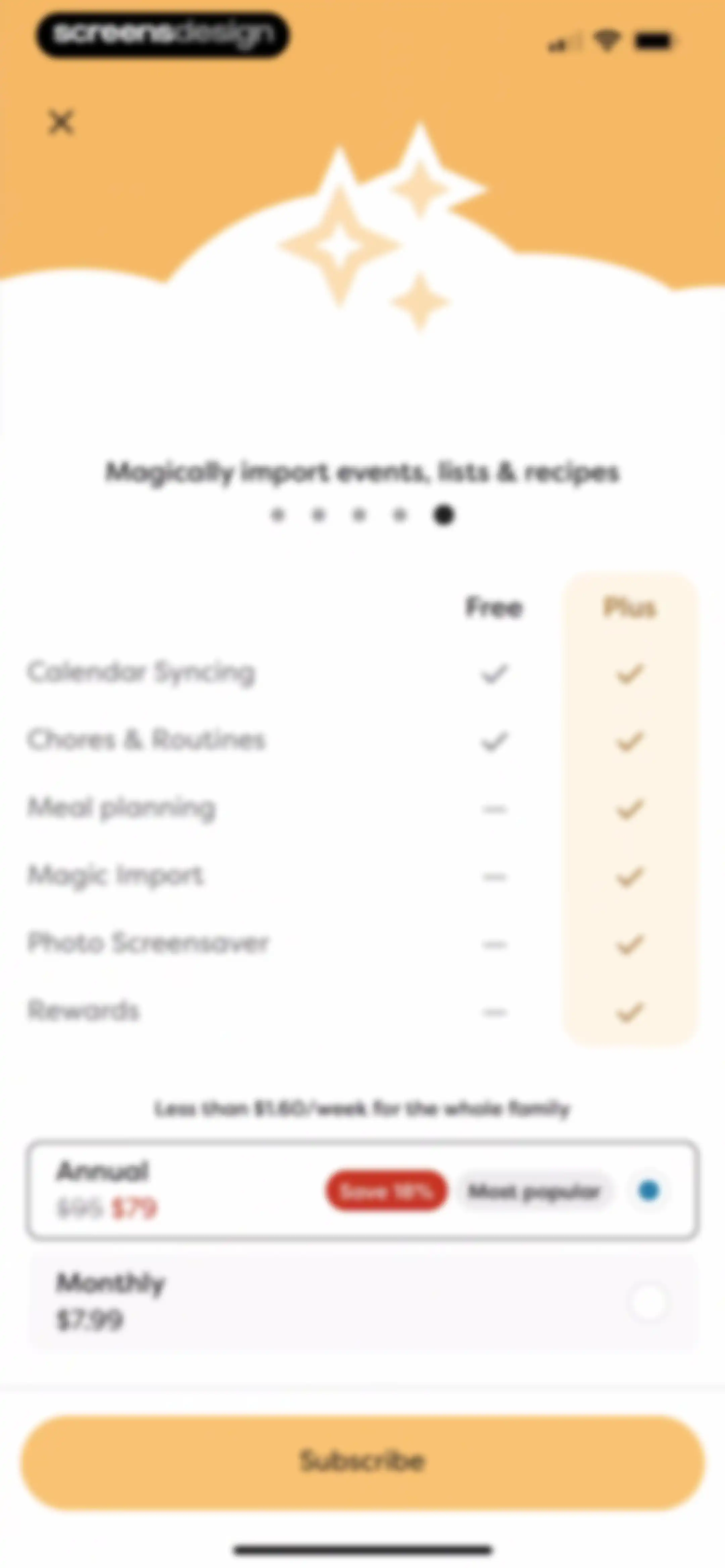Skylight App screen 18
