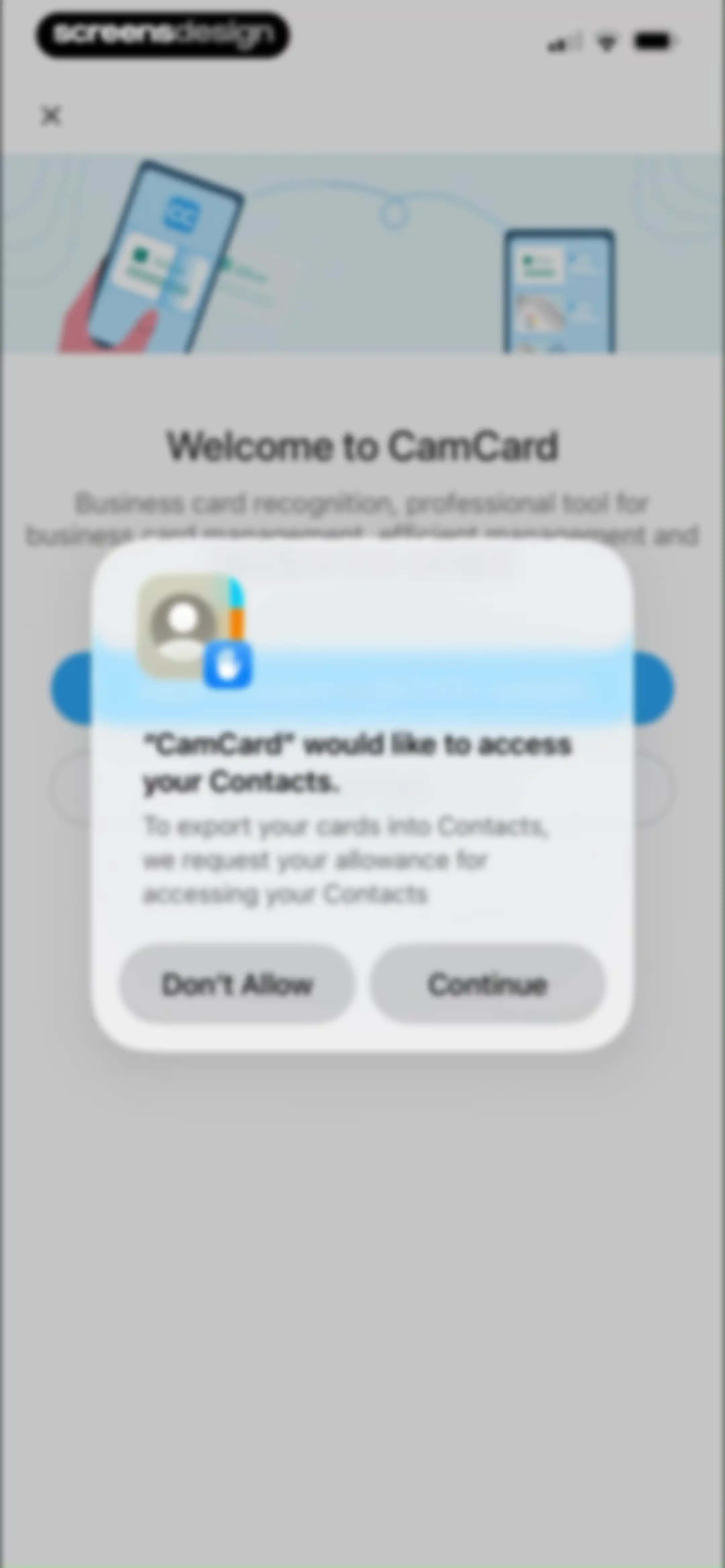 CamCard AI Business Assistant screen 20