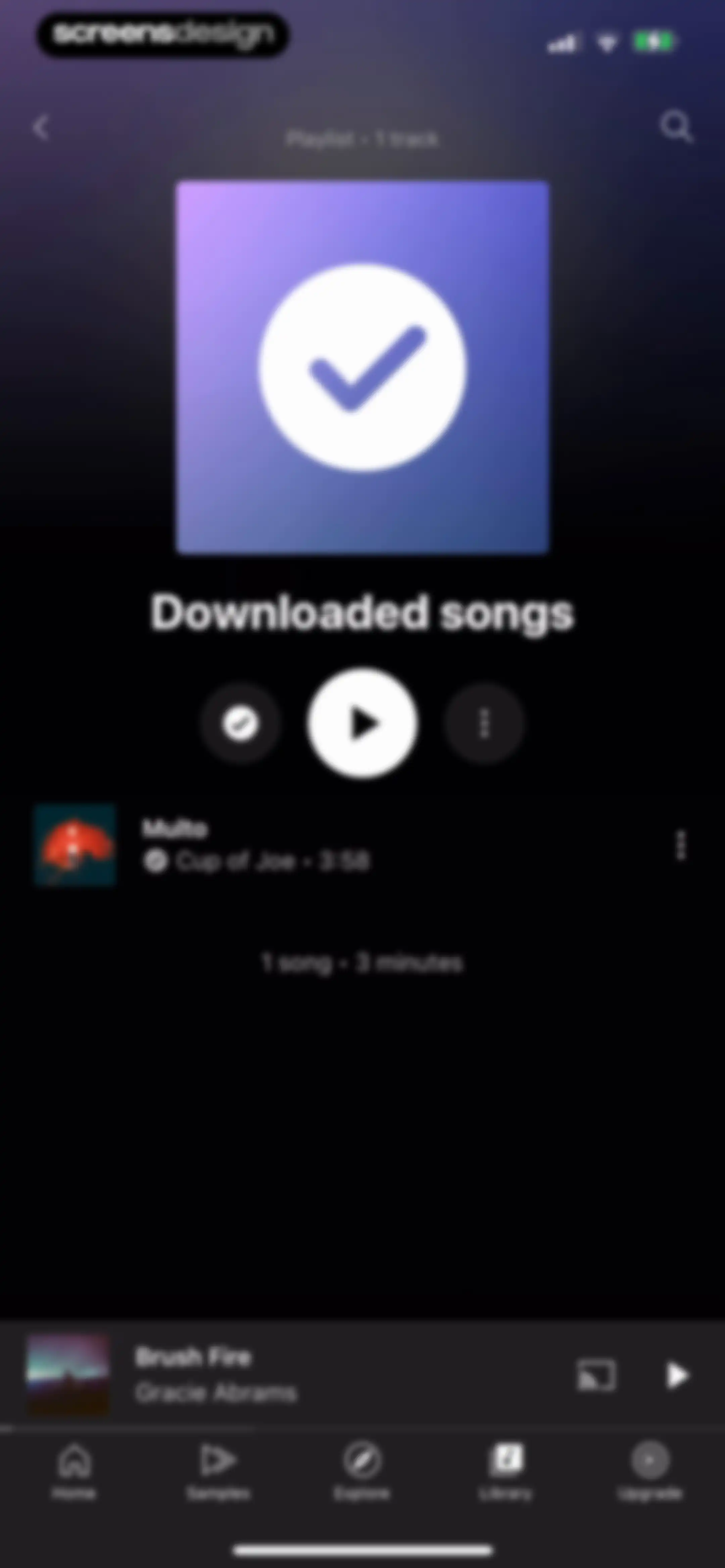 YouTube Music screen 153