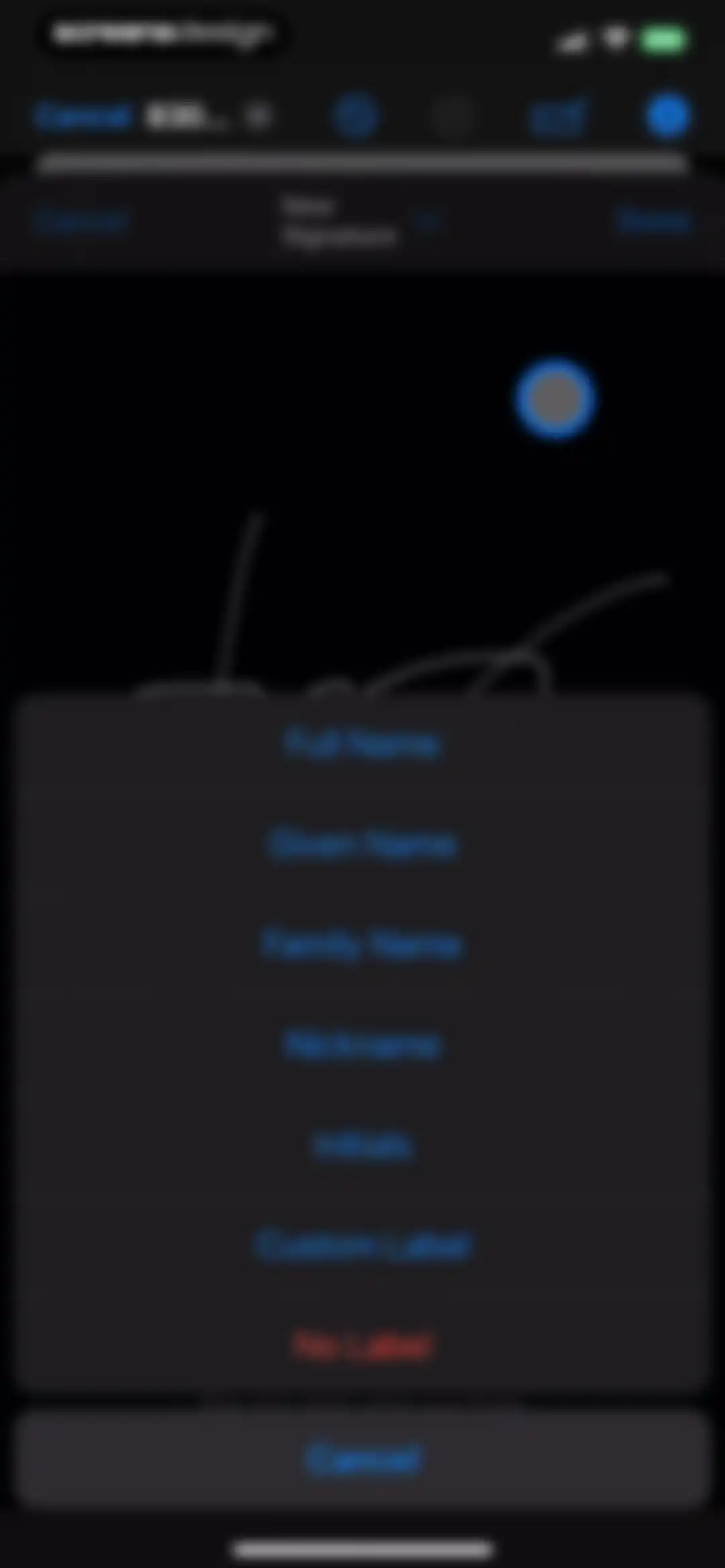 FAX from iPhone - Send Doc screen 22
