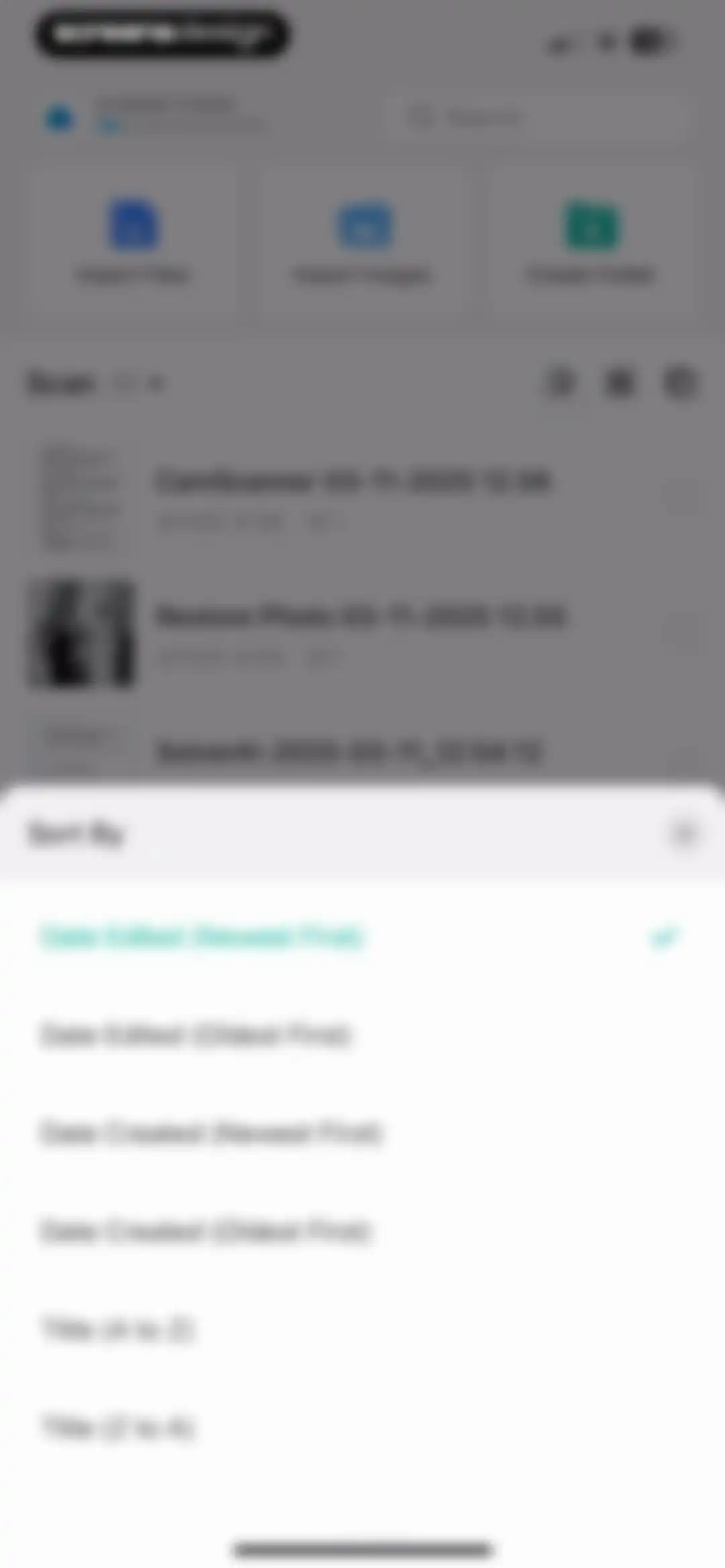 CamScanner - PDF Scanner App screen 103