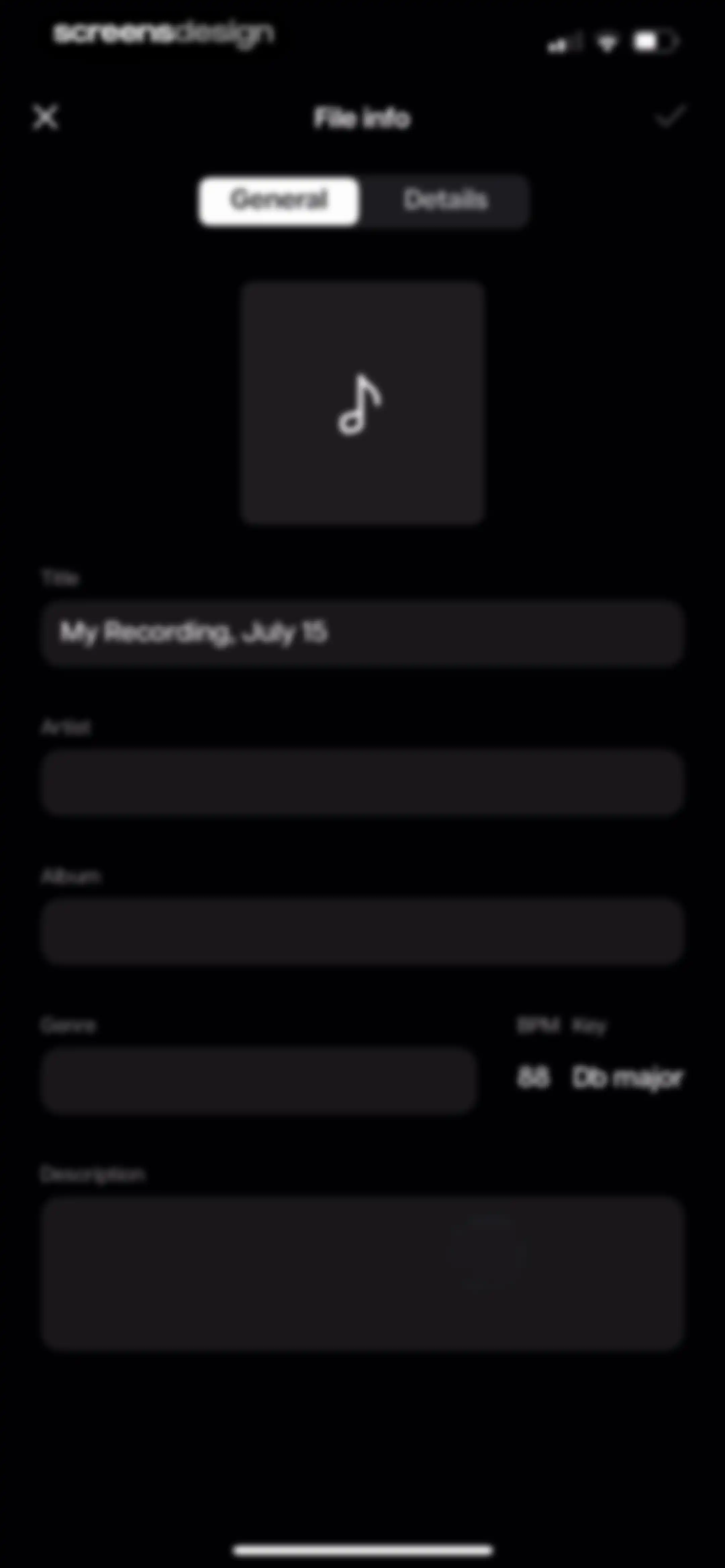 Moises: The Musician's App screen 61