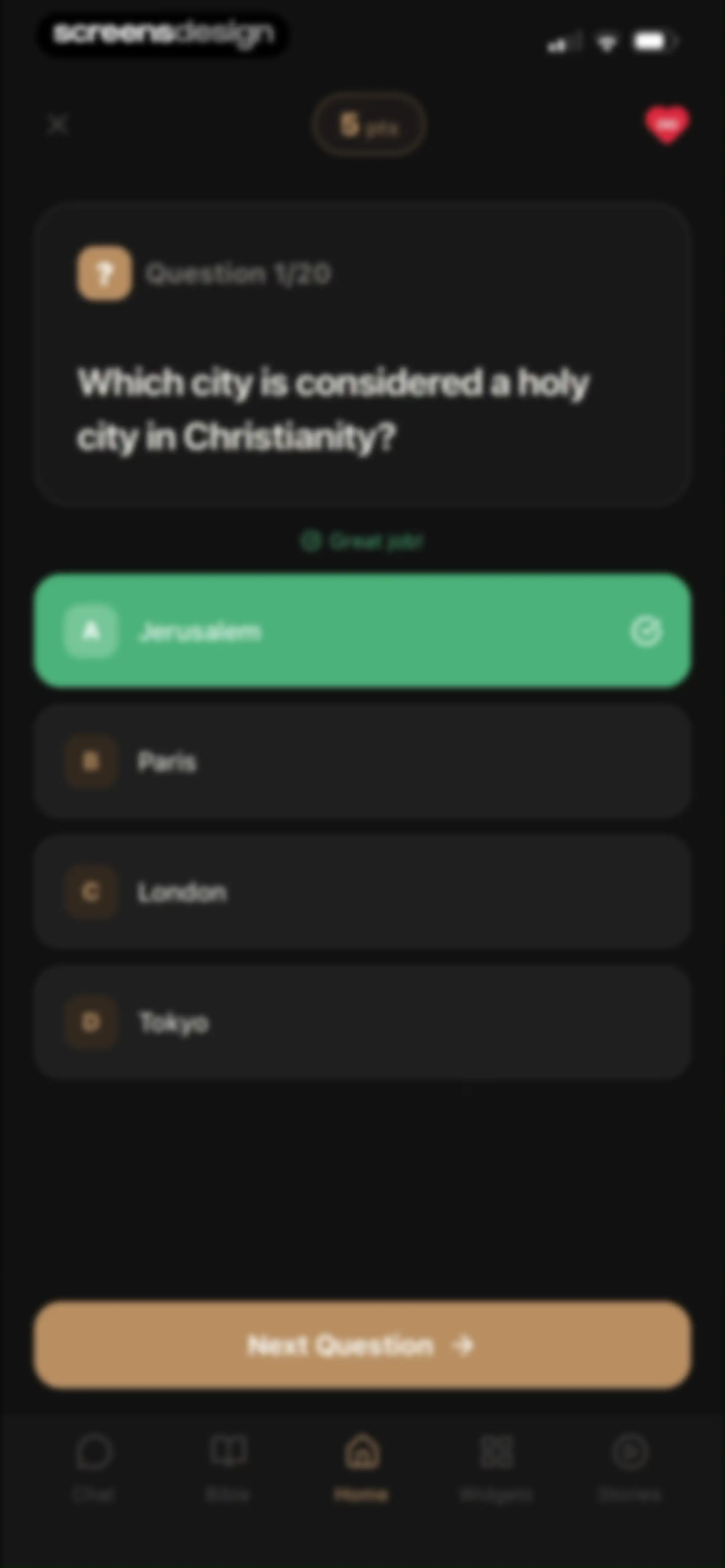Holy Bible Widget: Daily Verse screen 85