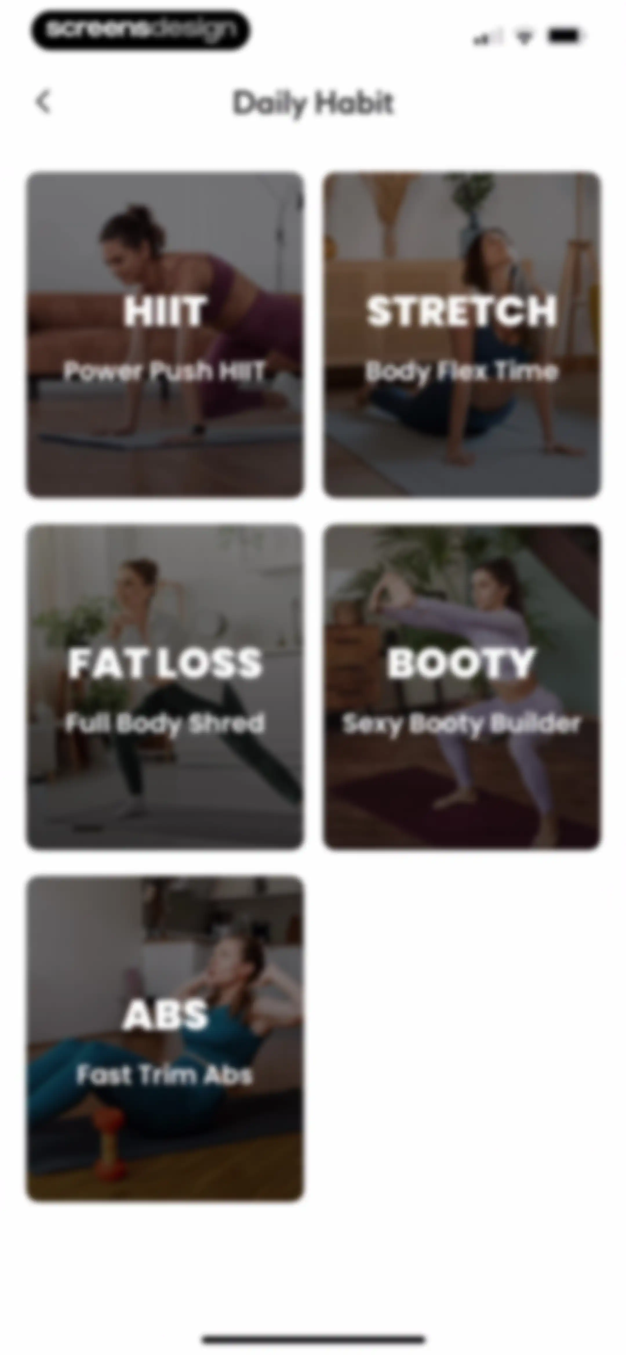 Workout for Women: Home & Gym screen 129