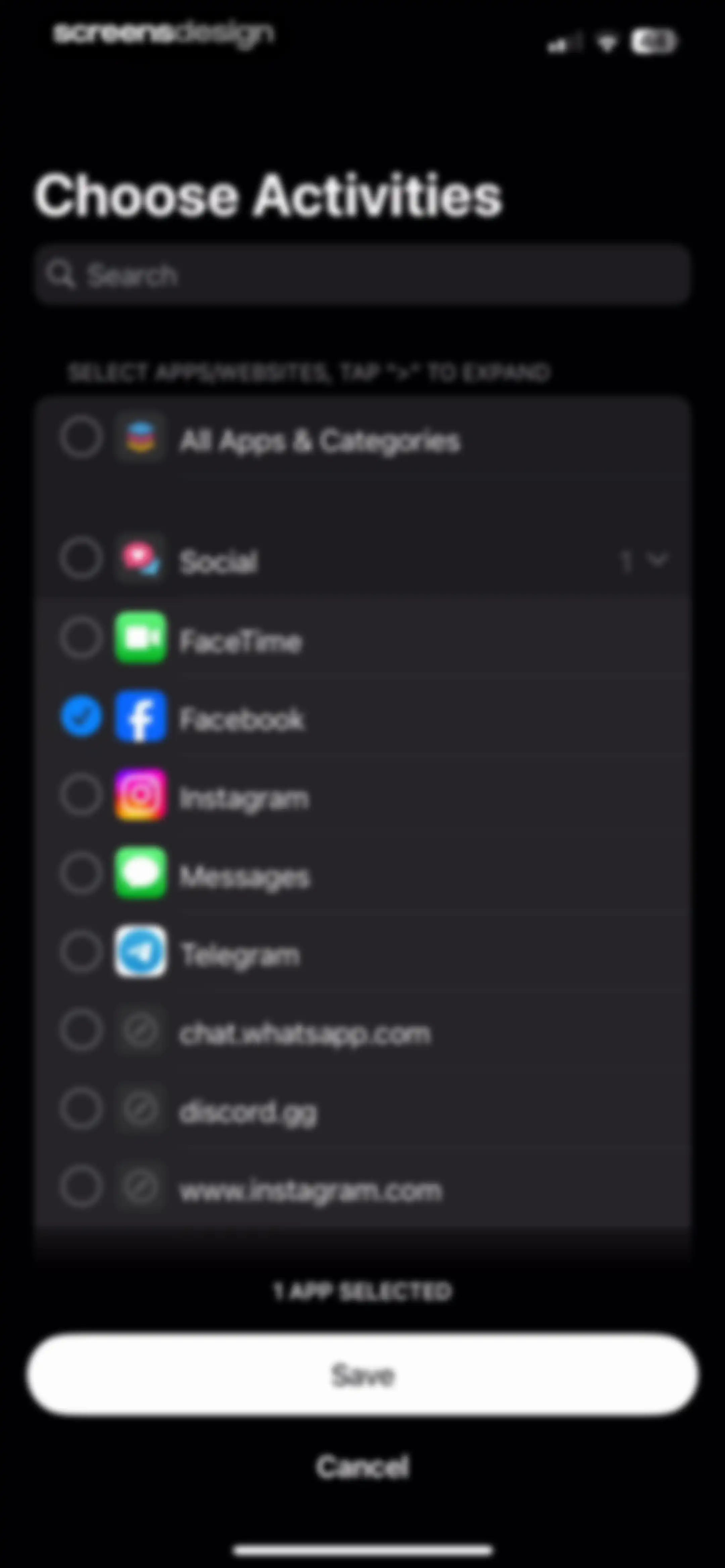 Opal: Screen Time Control screen 116