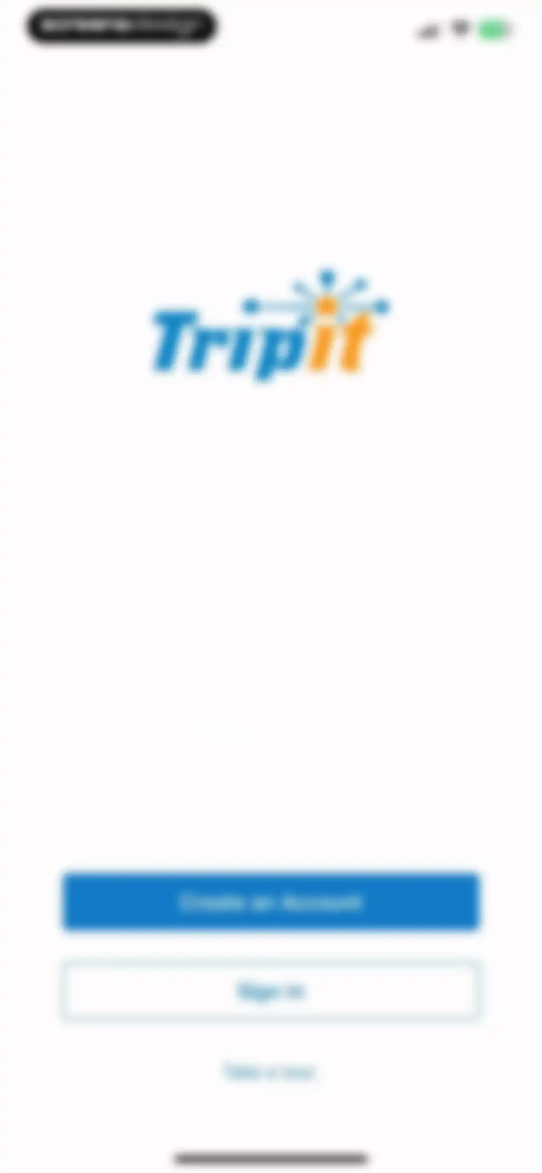 TripIt: Travel Planner screen 1