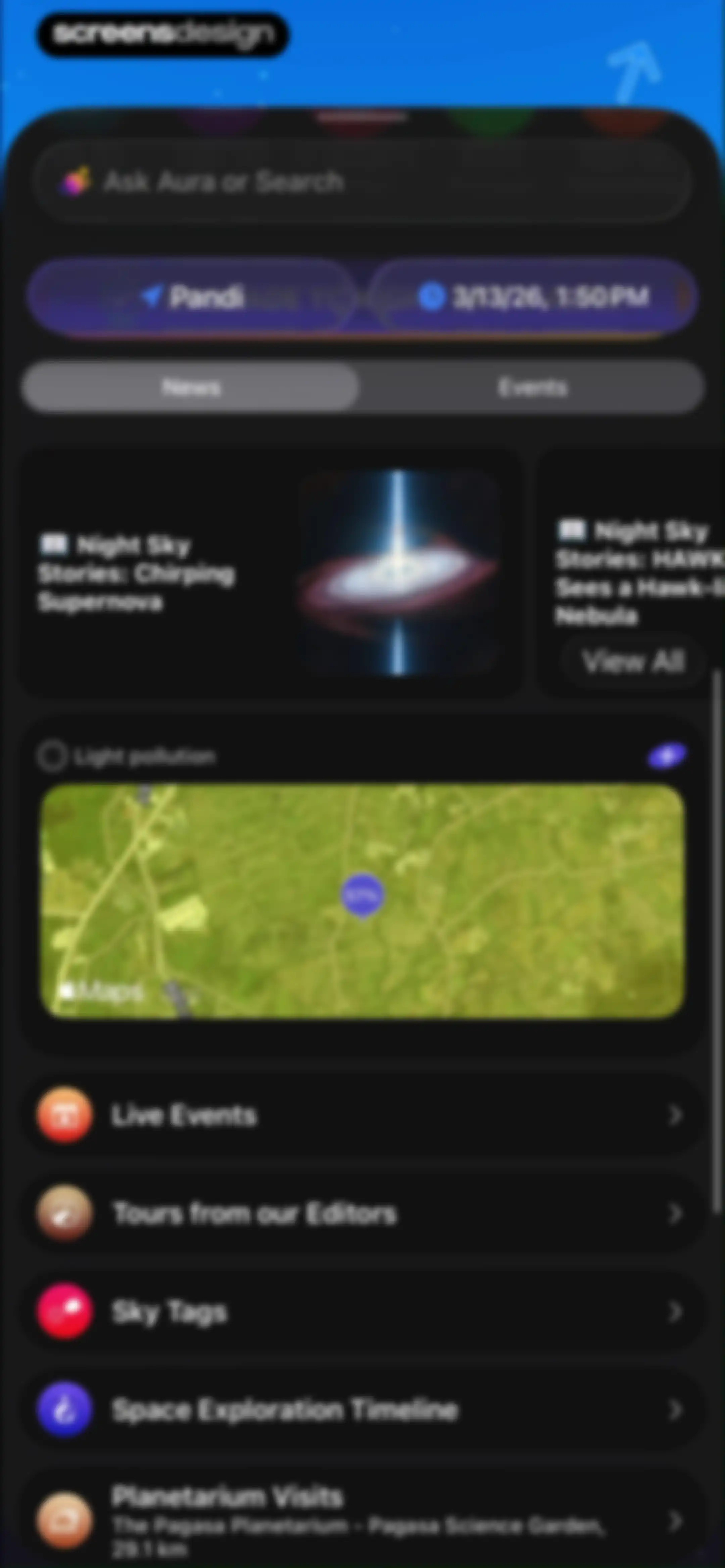 Night Sky screen 79