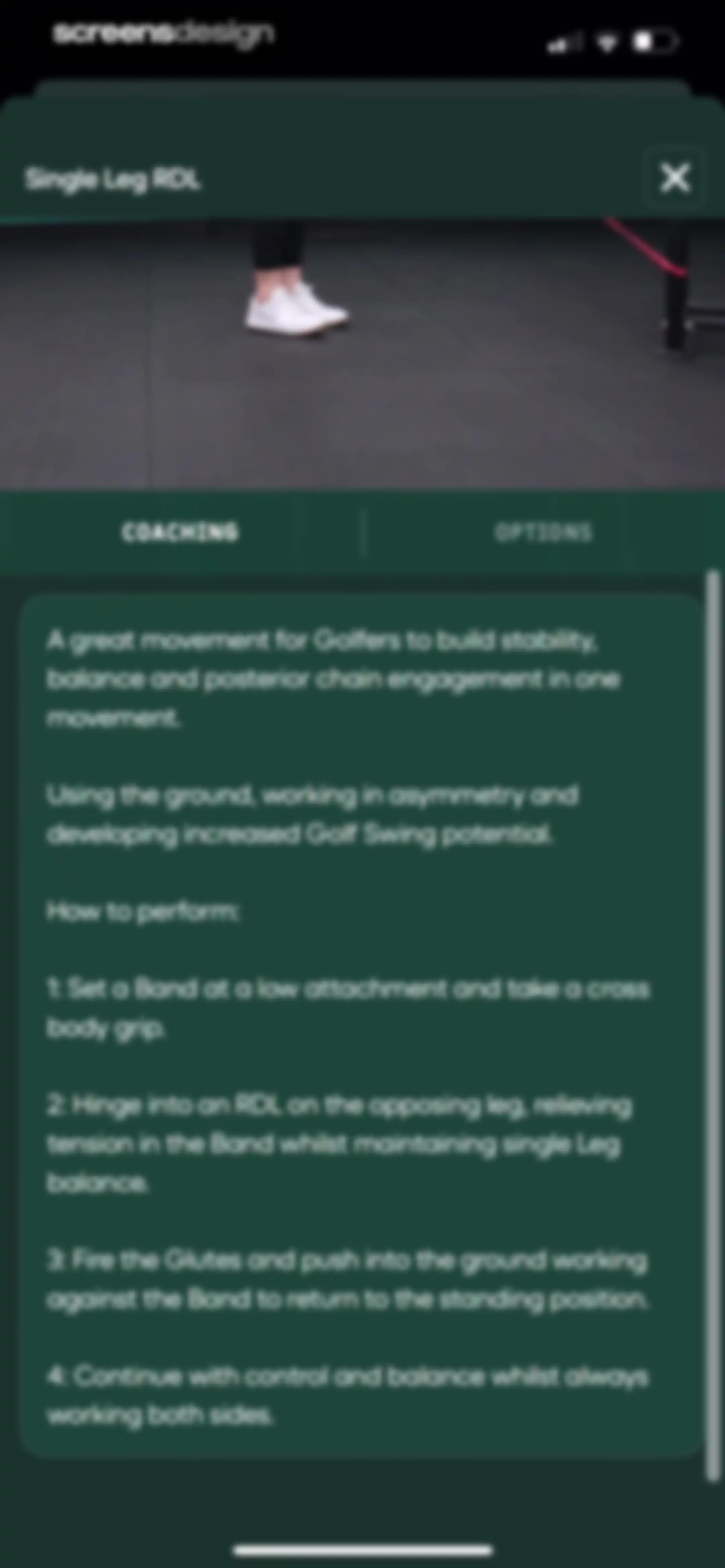 DRVN - Golf & Gym Workouts screen 35