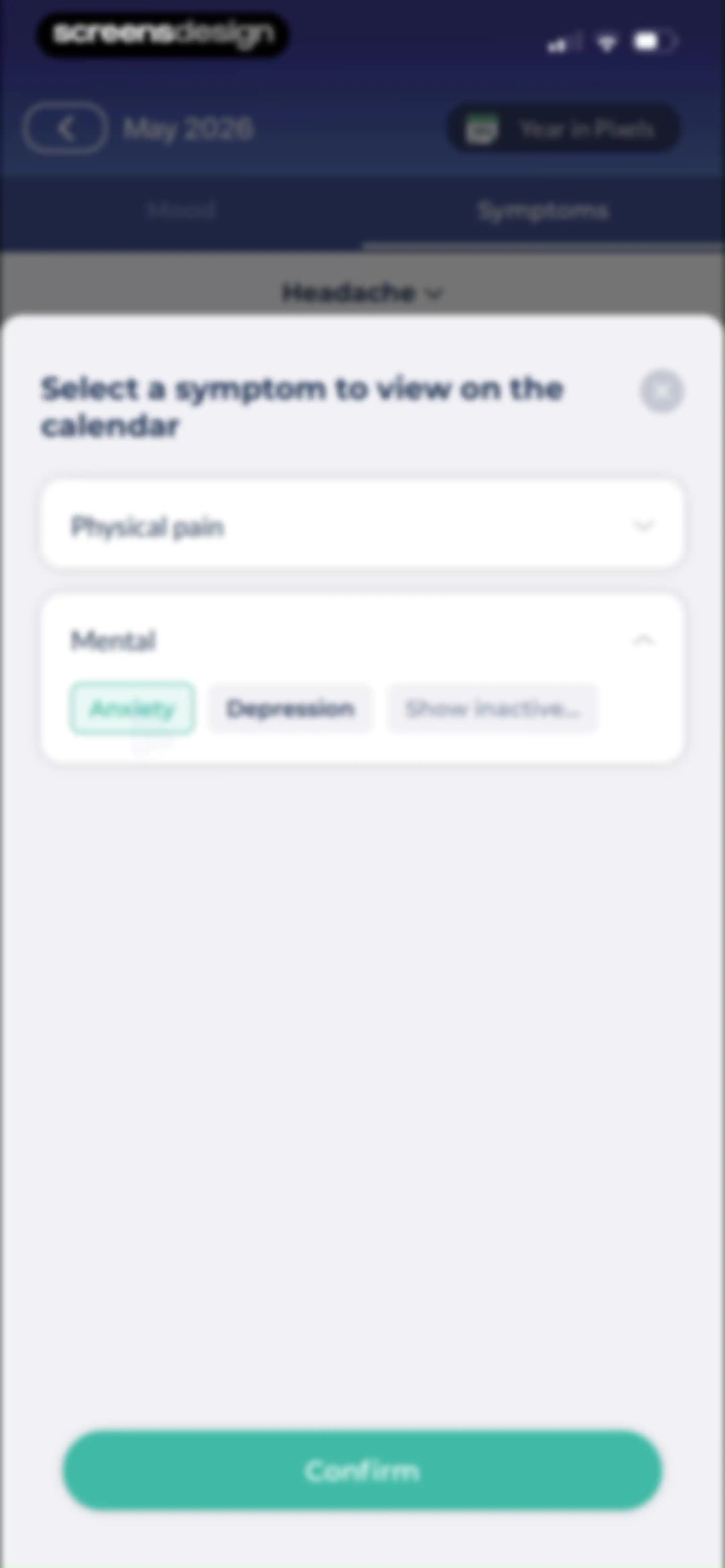 Bearable - Symptom Tracker screen 93