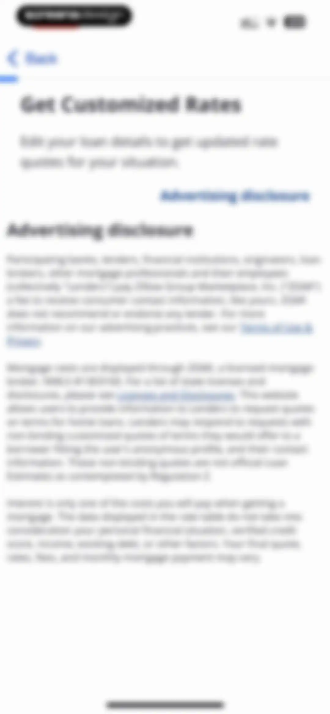 Zillow Real Estate & Rentals screen 46