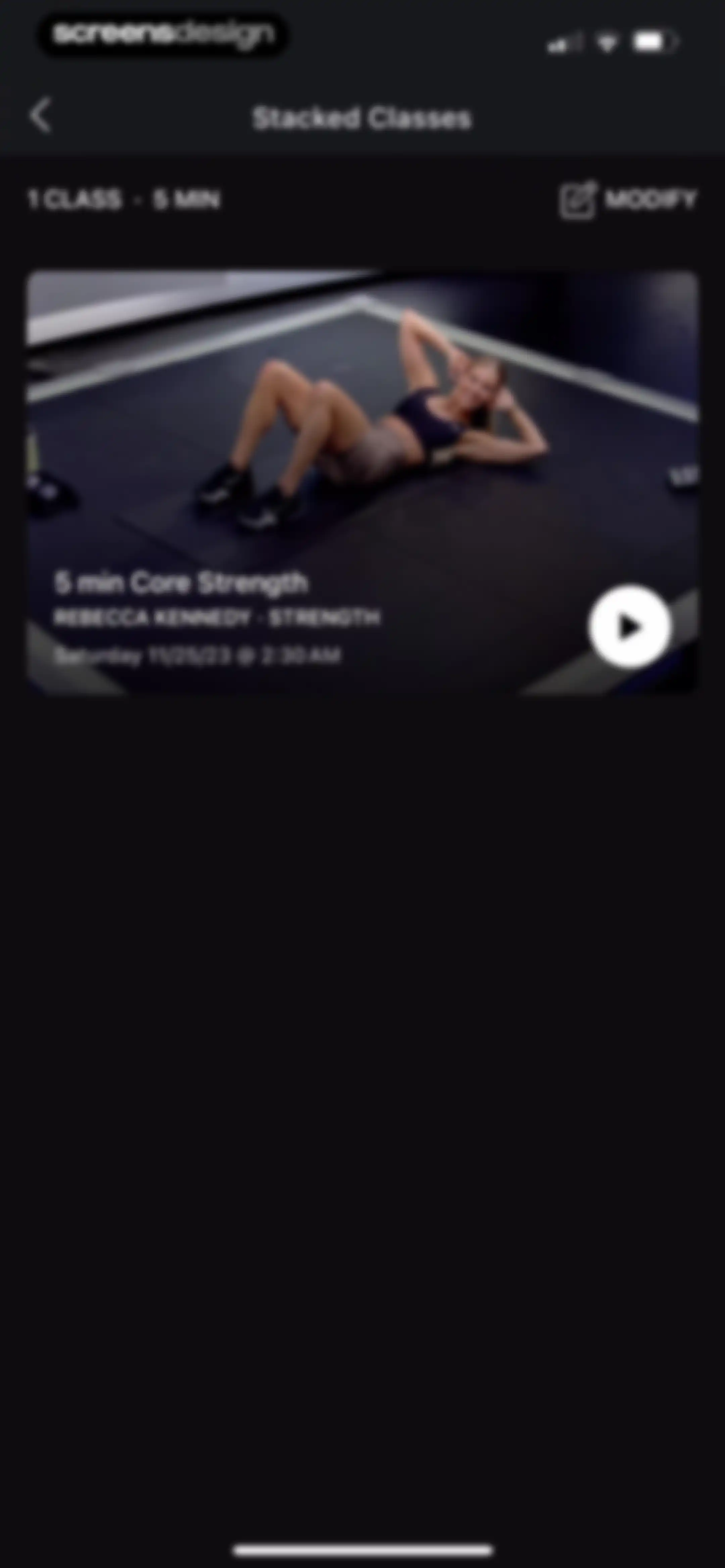 Peloton: Fitness & Workouts screen 120