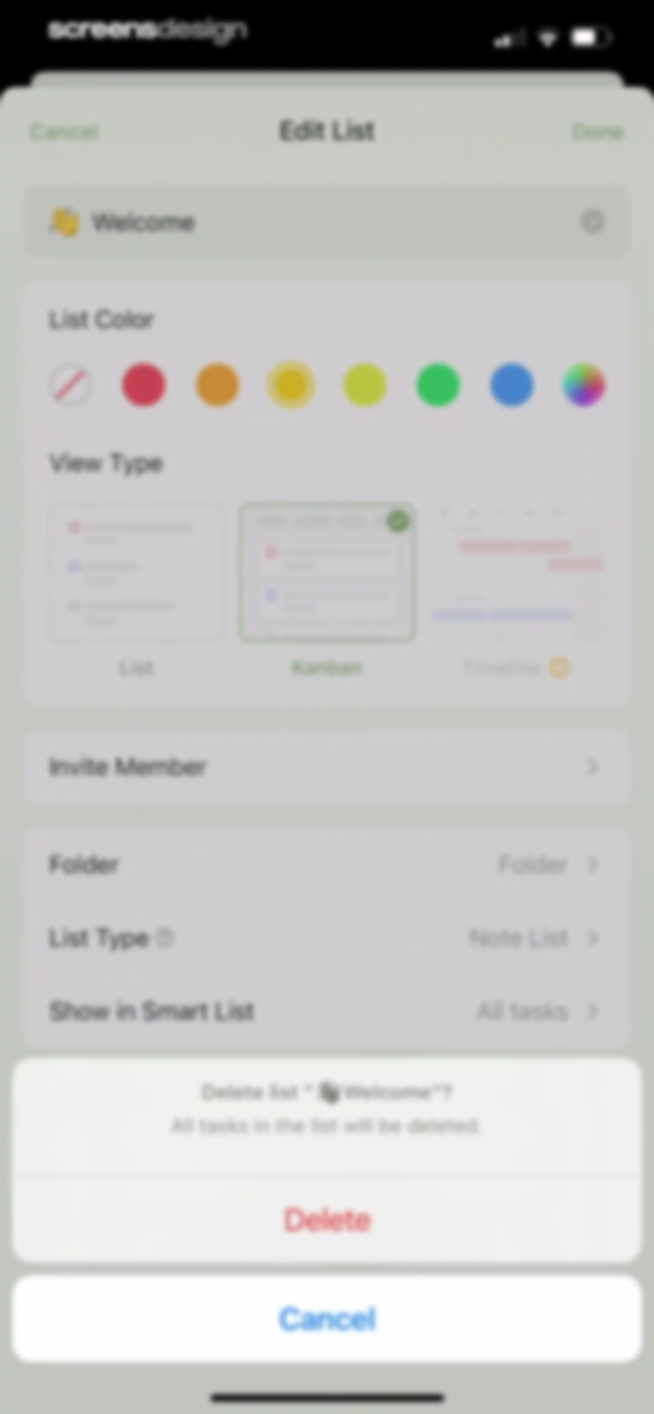 TickTick:To-Do List & Calendar screen 97