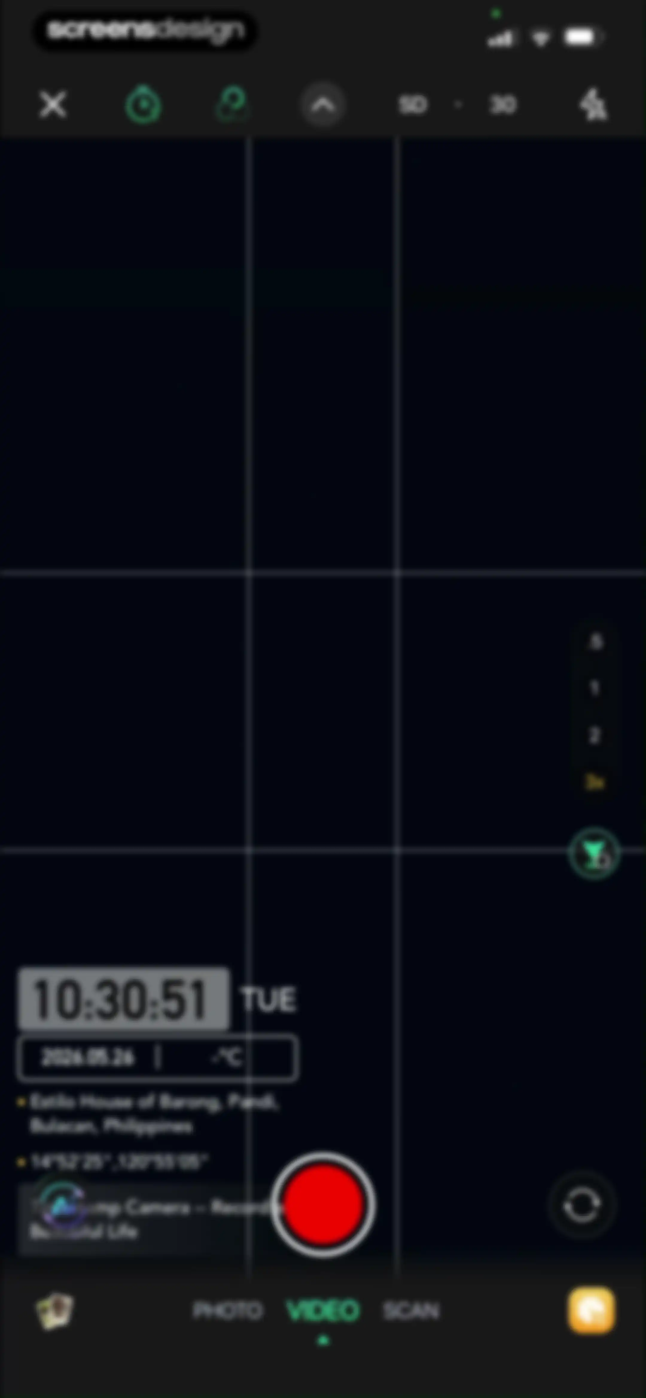 Timestamp Camera -AI Timestamp screen 50